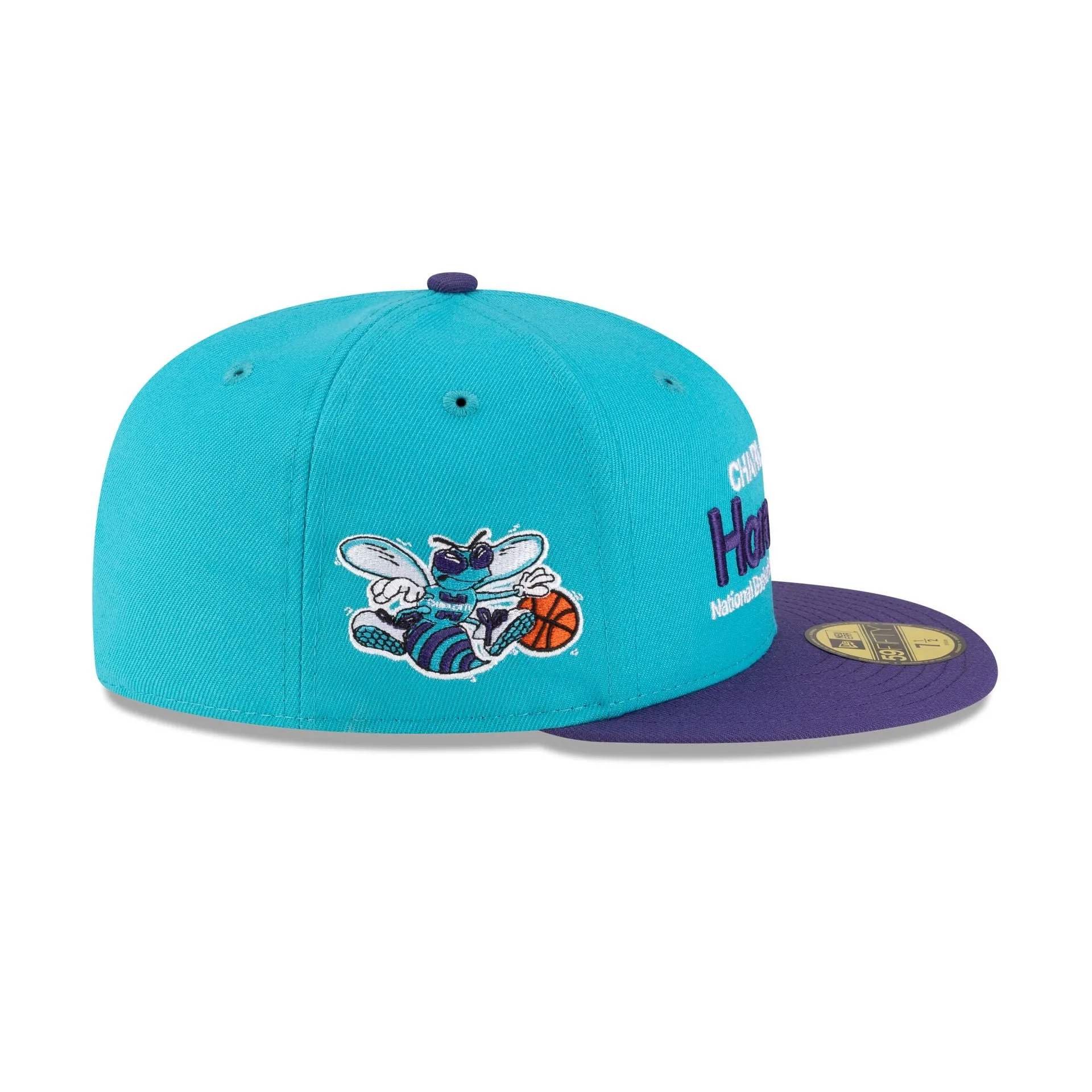 Charlotte Hornets 1988-2002 Hardwood Classics Sign Stack 59FIFTY Fitted Hat sold by New Era product image thumbnail 4