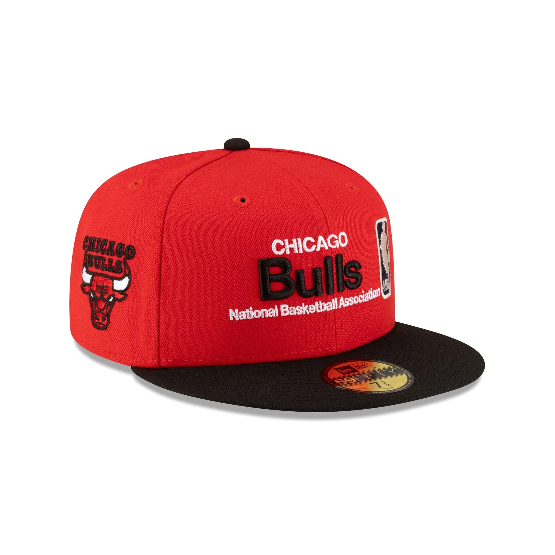 Chicago Bulls 1966-Present Hardwood Classics Sign Stack 59FIFTY Fitted Hat sold by New Era