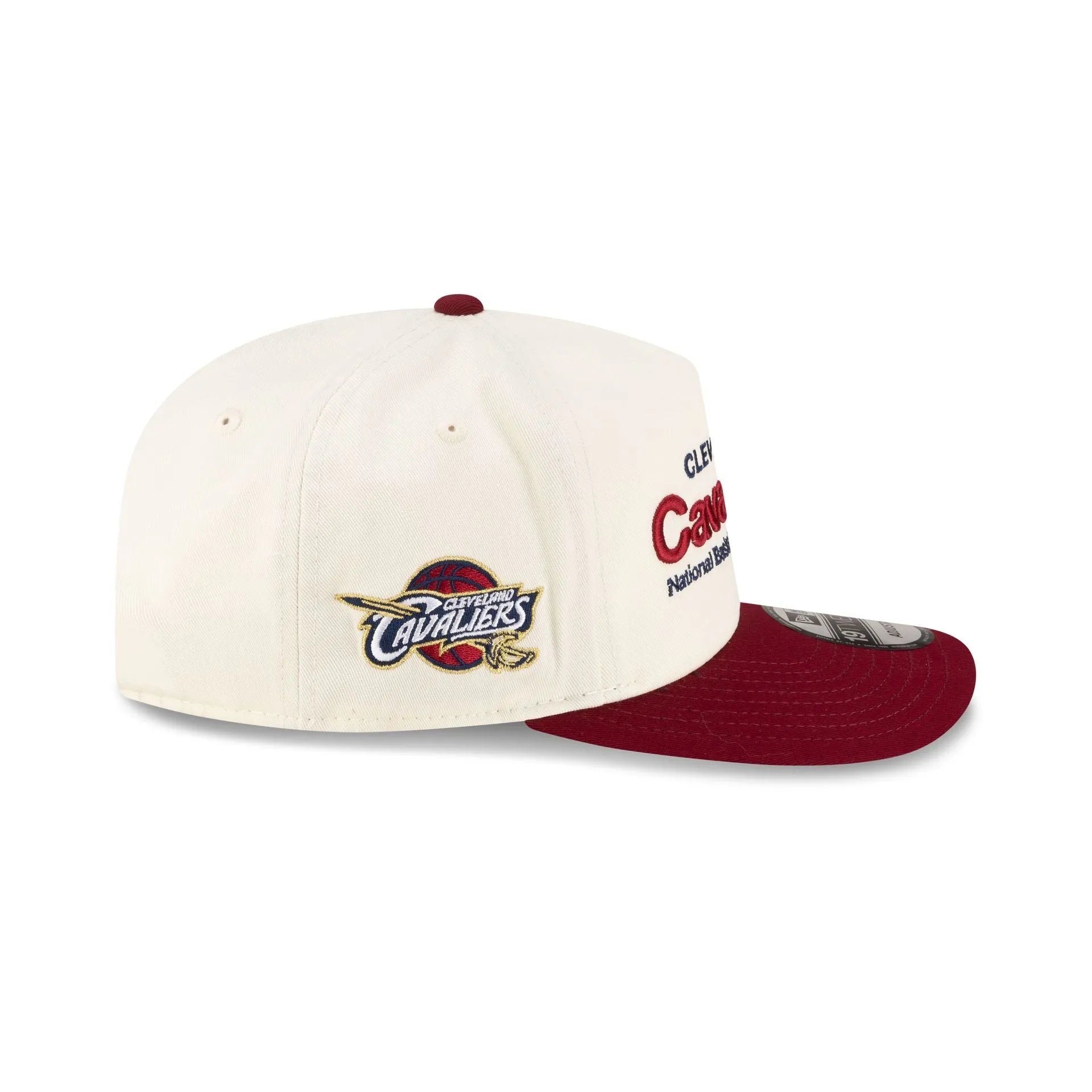 Cleveland Cavaliers 2010-2017 Hardwood Classics Sign Stack Chrome White 19TWENTY Adjustable Hat sold by New Era product image thumbnail 4