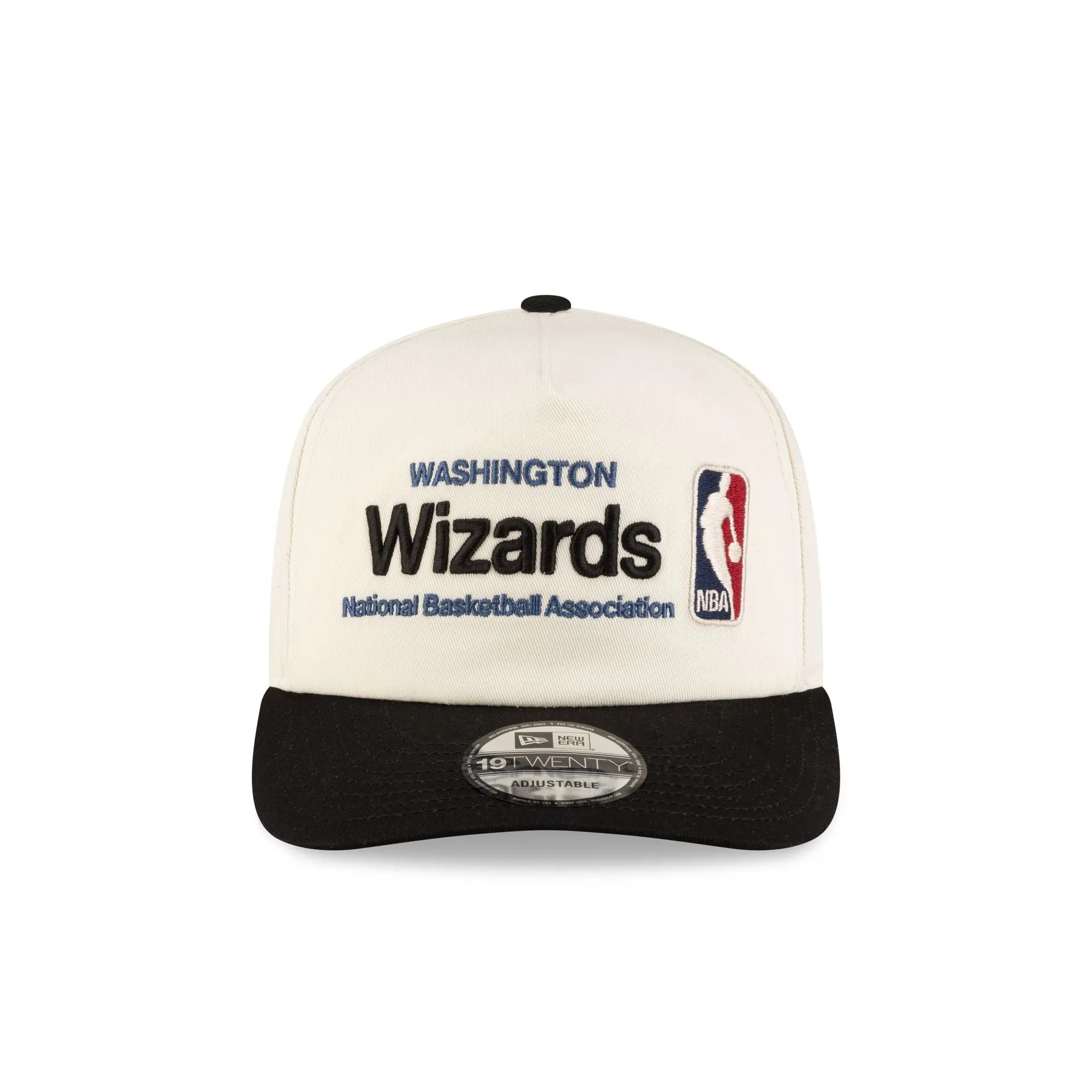 Washington Wizards 1997-2011 Hardwood Classics Sign Stack Chrome White 19TWENTY Adjustable Hat sold by New Era product image thumbnail 2