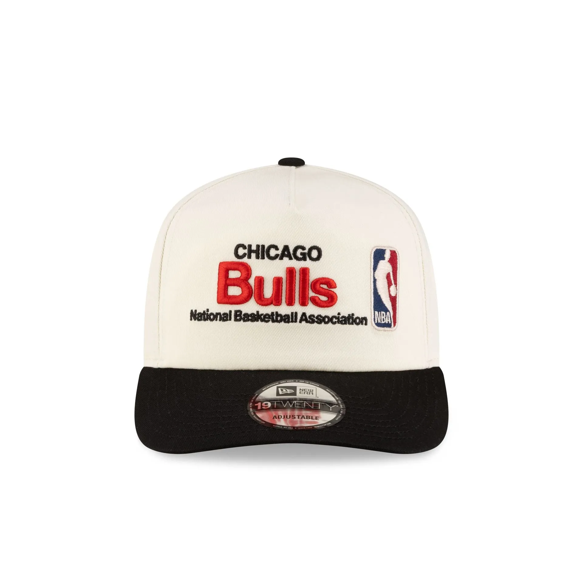 Chicago Bulls 1966-Present Hardwood Classics Sign Stack Chrome White 19TWENTY Adjustable Hat sold by New Era product image thumbnail 2