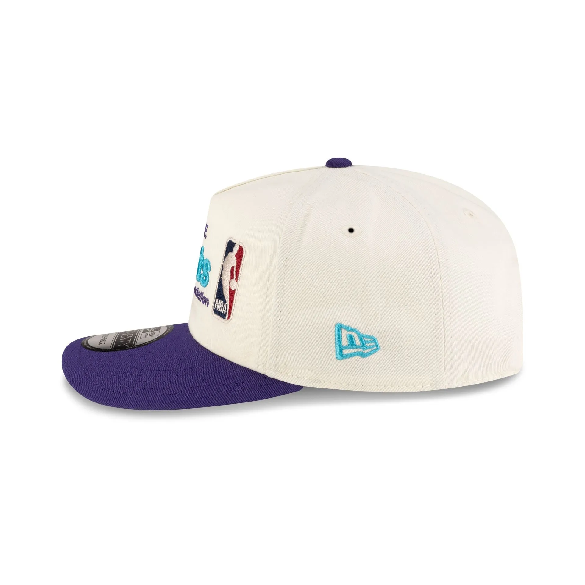 Charlotte Hornets 1988-2002 Hardwood Classics Sign Stack Chrome White 19TWENTY Adjustable Hat sold by New Era product image thumbnail 5