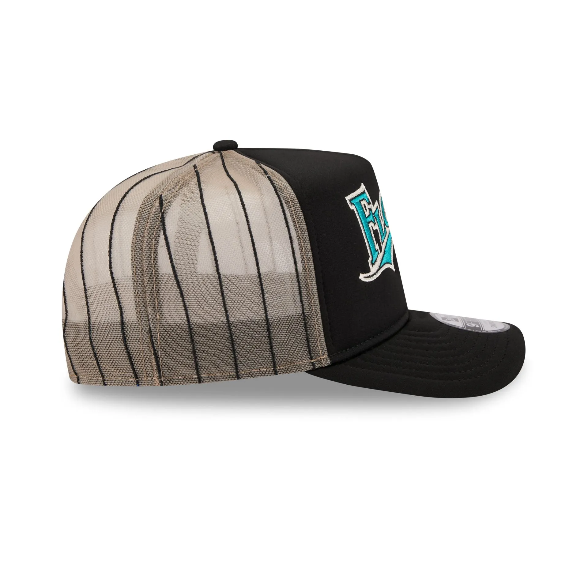 Miami Marlins Arched 9FIFTY A-Frame Trucker Hat sold by New Era product image thumbnail 5