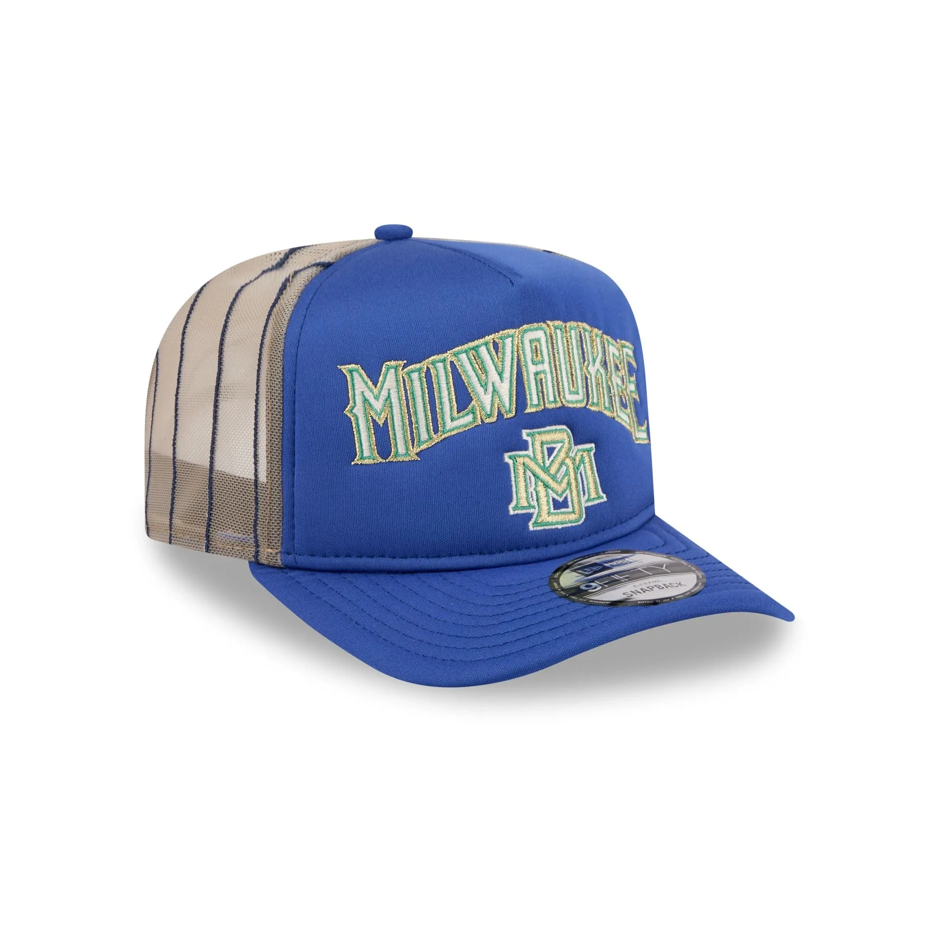 Milwaukee Brewers Arched 9FIFTY A-Frame Trucker Hat sold by New Era product image thumbnail 3