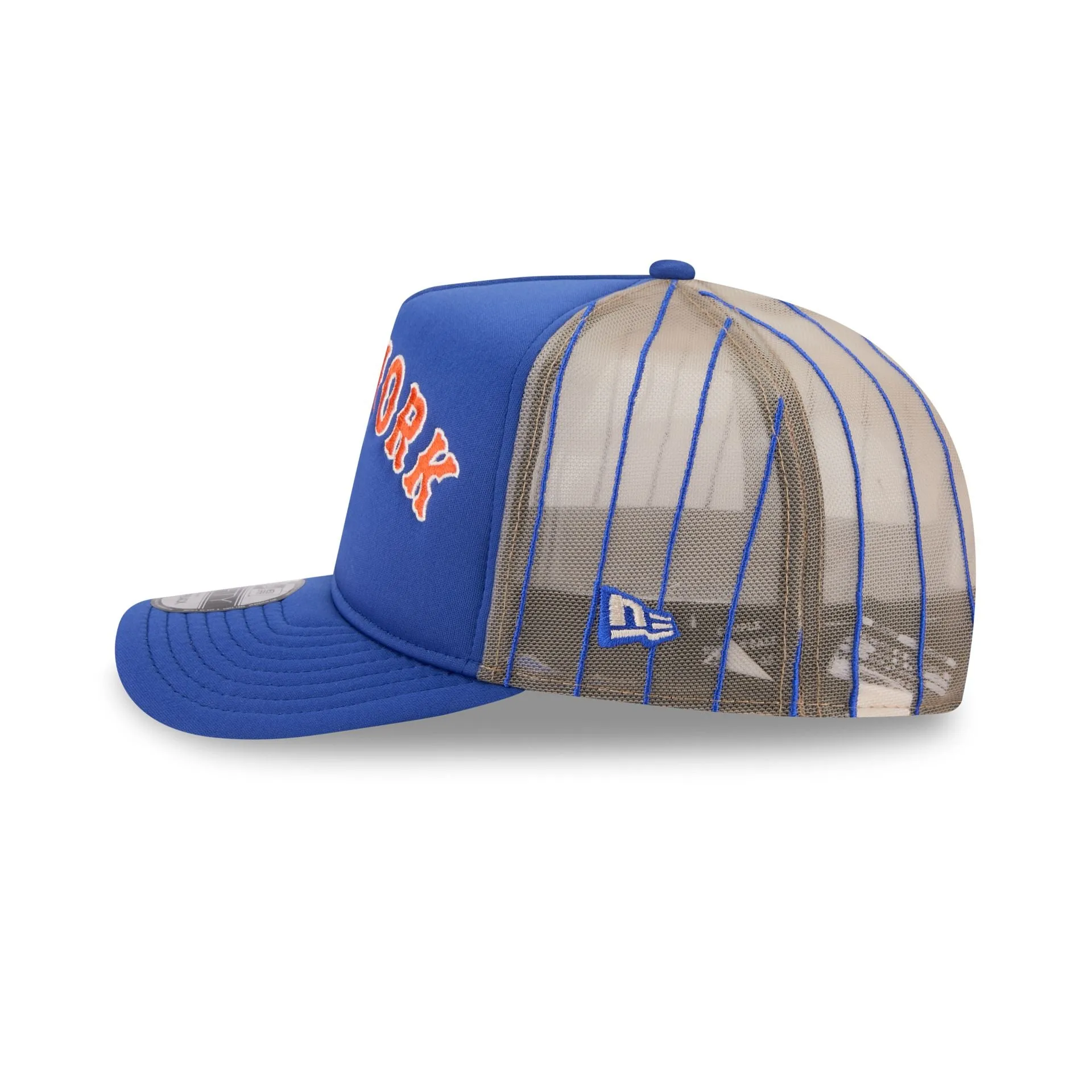 New York Mets Arched 9FIFTY A-Frame Trucker Hat sold by New Era product image thumbnail 4
