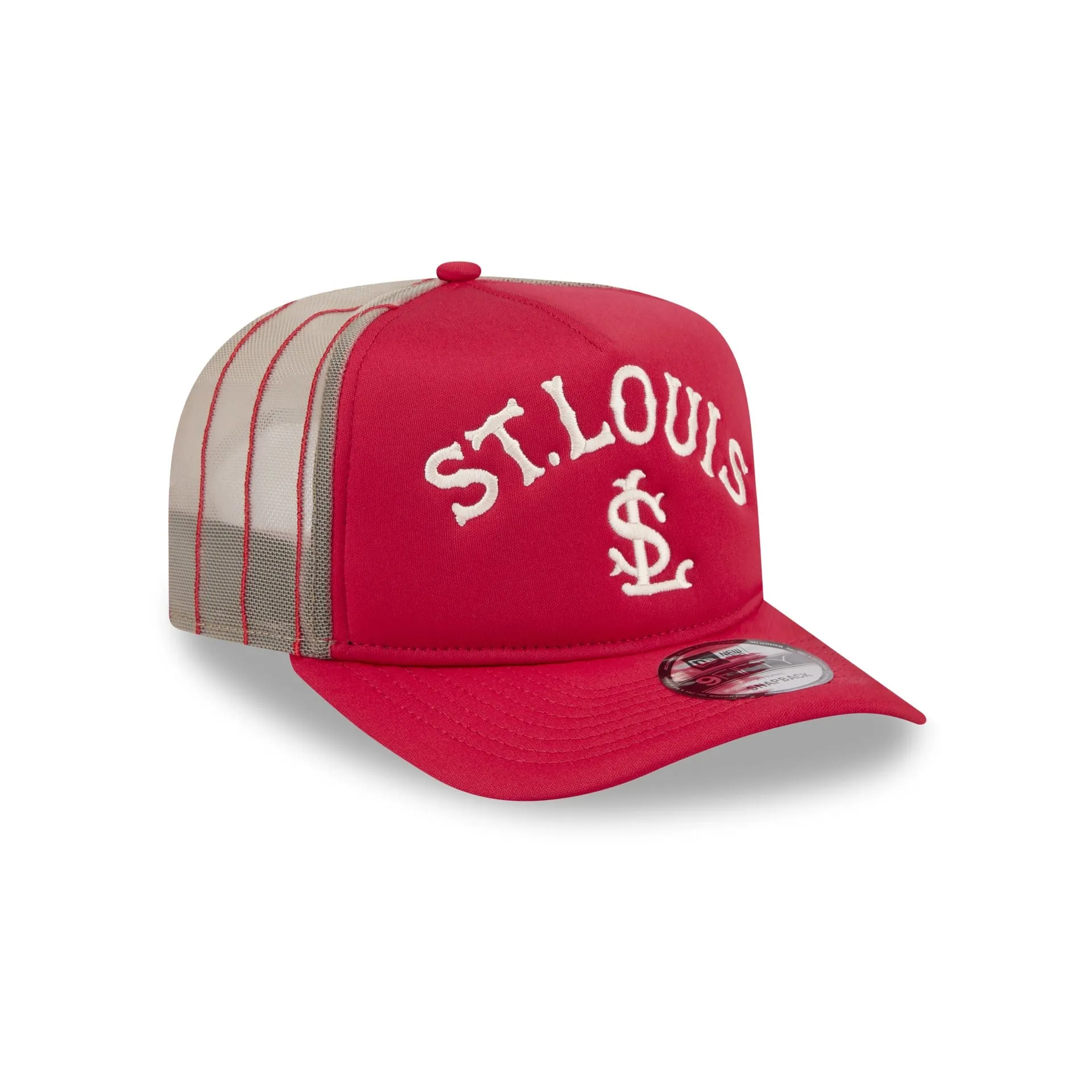St. Louis Cardinals Arched 9FIFTY A-Frame Trucker Hat sold by New Era product image thumbnail 3