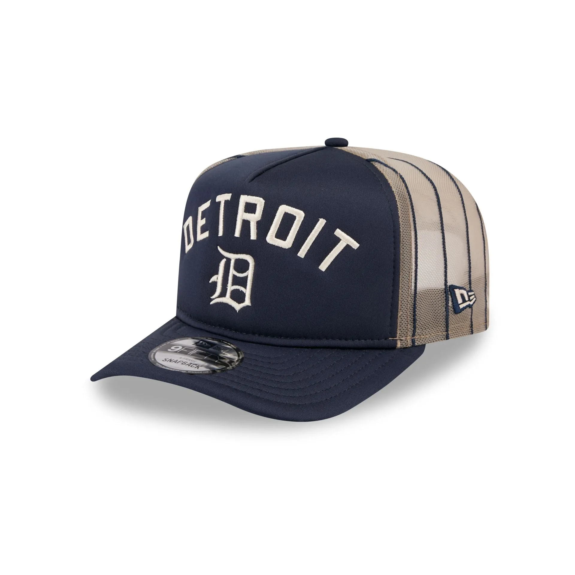 Detroit Tigers Arched 9FIFTY A-Frame Trucker Hat sold by New Era