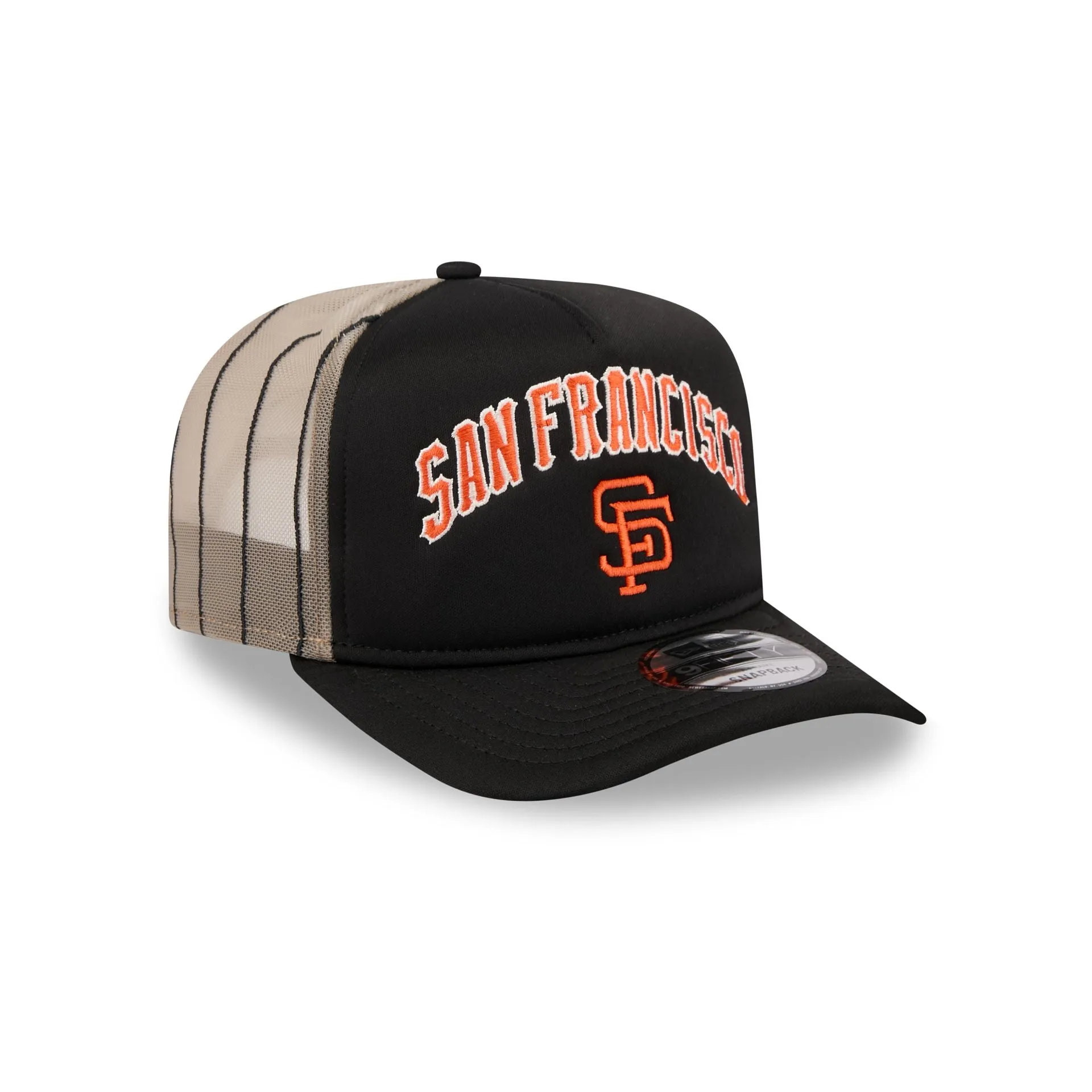 San Francisco Giants Arched 9FIFTY A-Frame Trucker Hat sold by New Era product image thumbnail 3