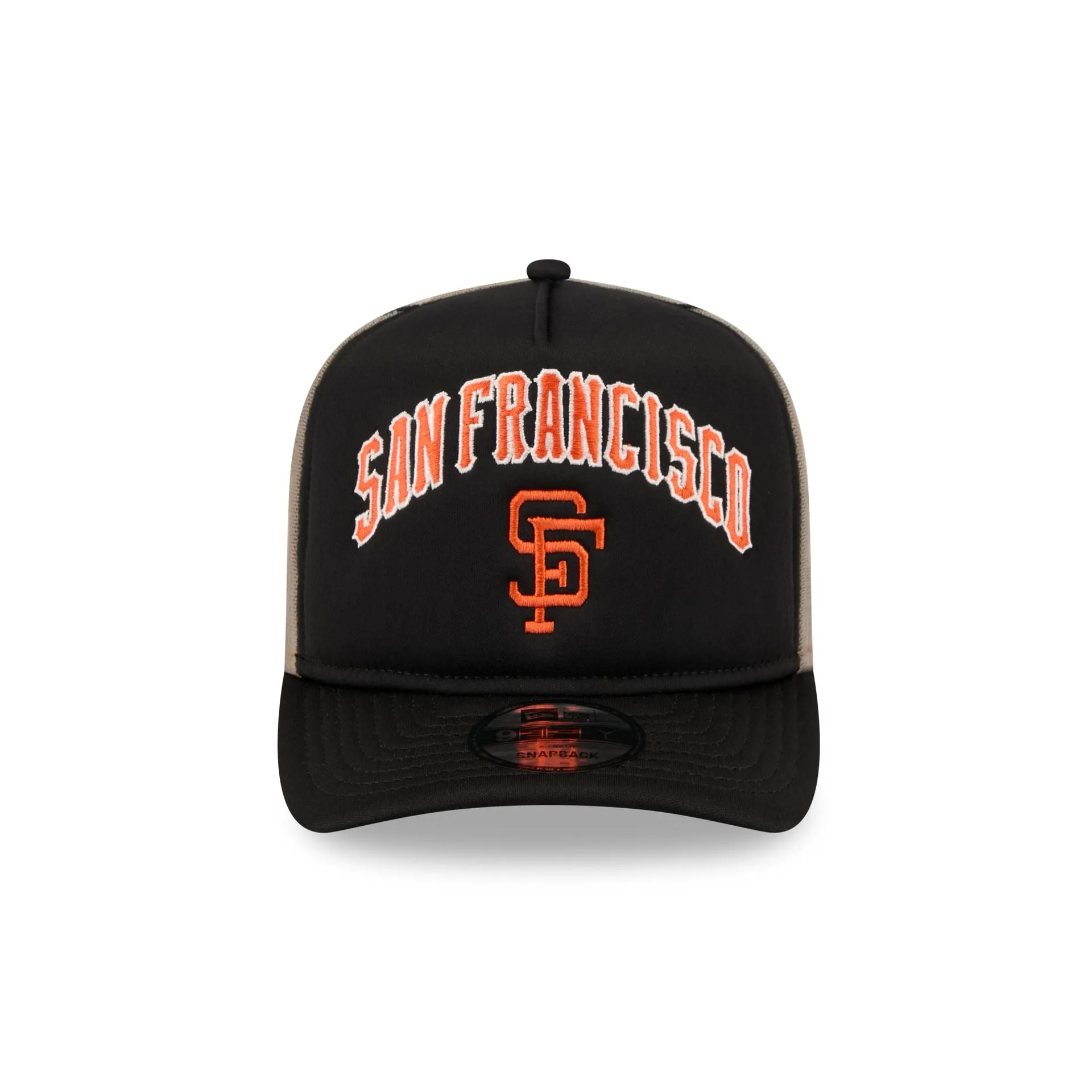 San Francisco Giants Arched 9FIFTY A-Frame Trucker Hat sold by New Era product image thumbnail 2