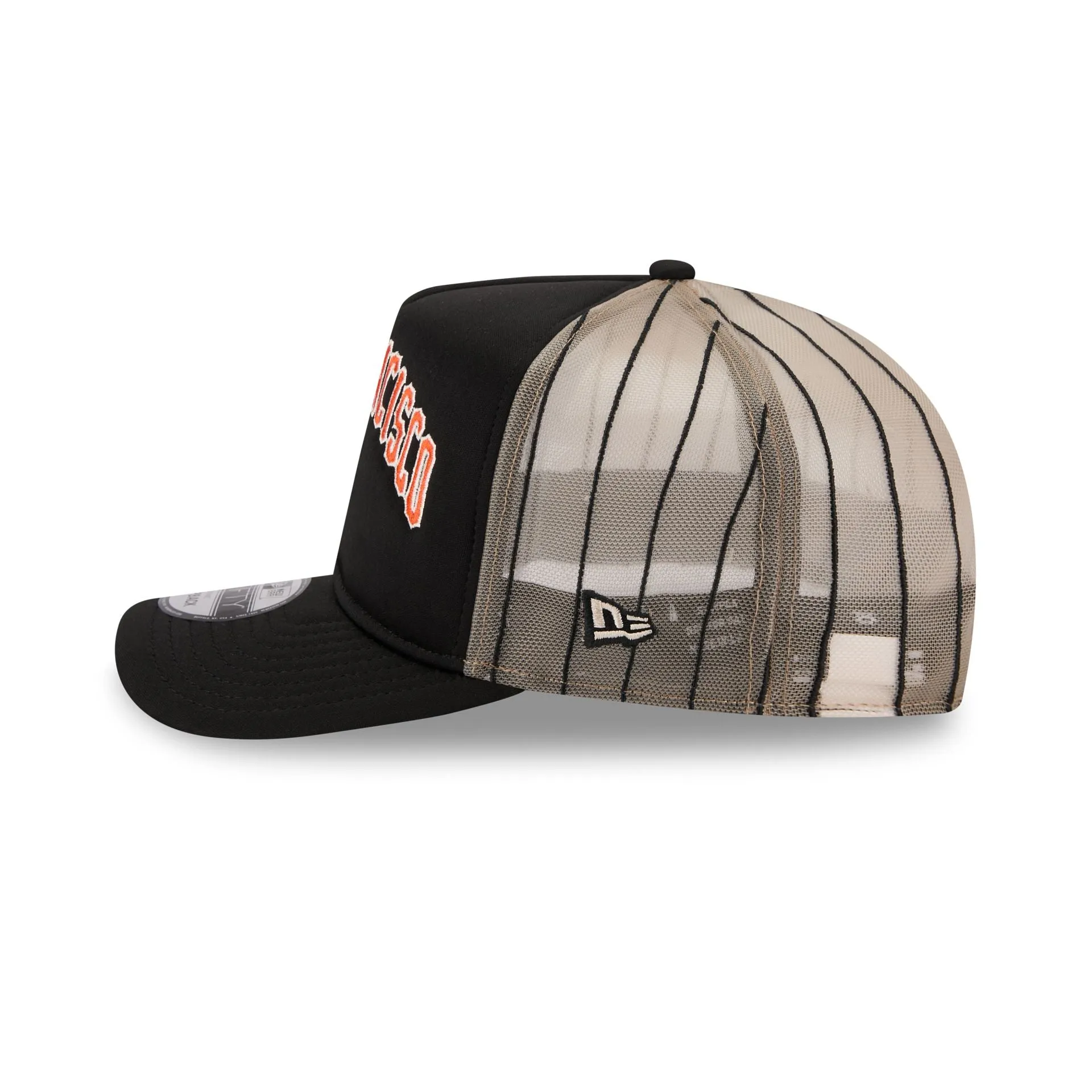 San Francisco Giants Arched 9FIFTY A-Frame Trucker Hat sold by New Era product image thumbnail 4