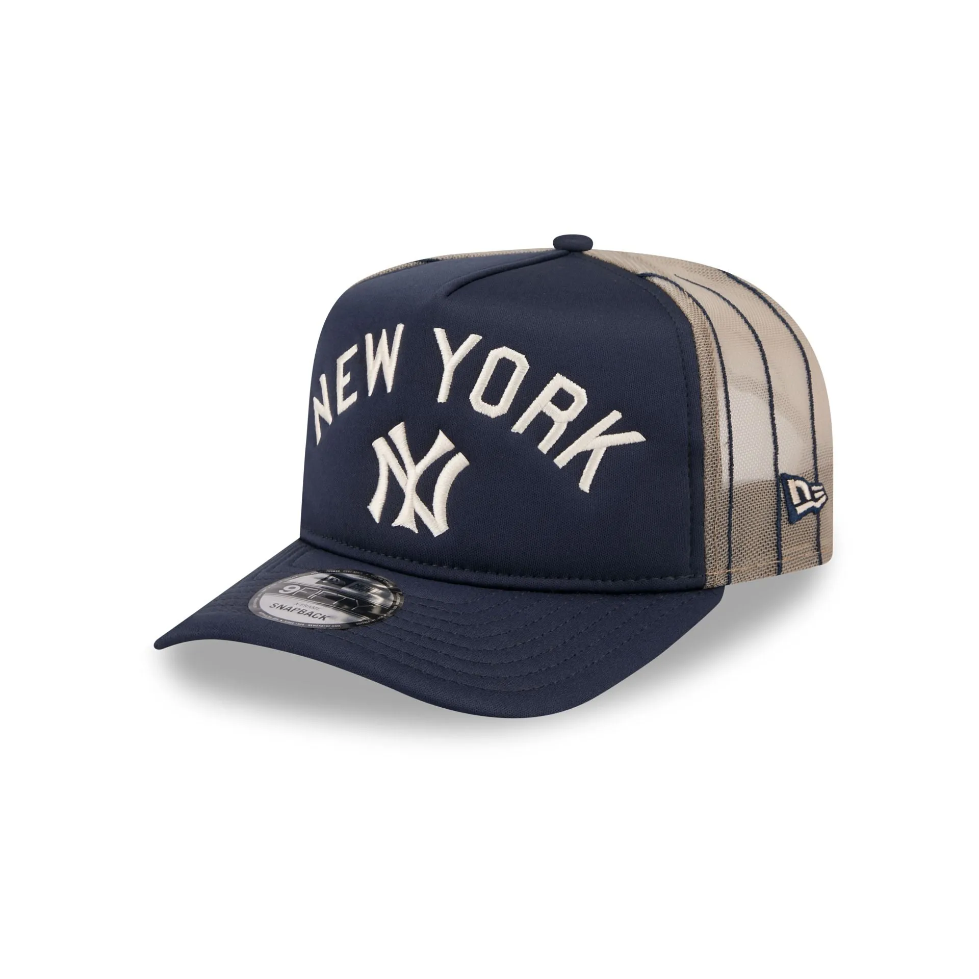 New York Yankees Arched 9FIFTY A-Frame Trucker Hat sold by New Era