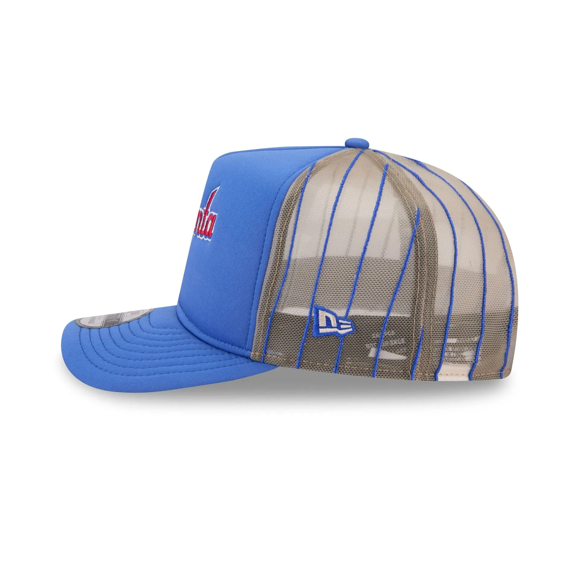 Atlanta Braves Arched 9FIFTY A-Frame Trucker Hat sold by New Era product image thumbnail 4