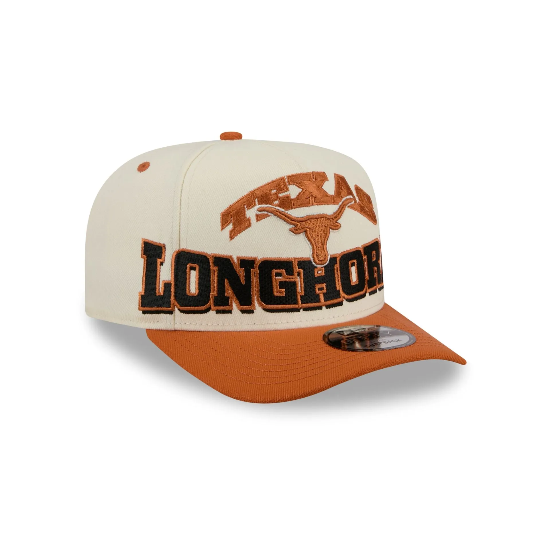 Texas Longhorns March Madness Chrome 9FIFTY A-Frame Snapback Hat sold by New Era product image thumbnail 3