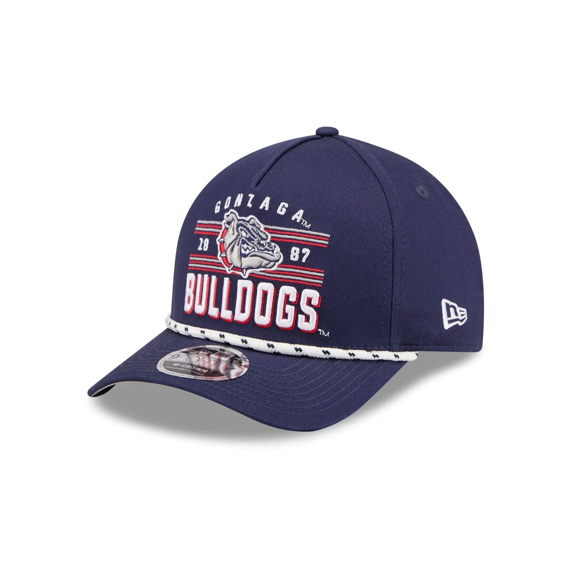 Gonzaga Bulldogs March Madness 9FORTY M-Crown A-Frame Snapback Hat sold by New Era product image thumbnail 3