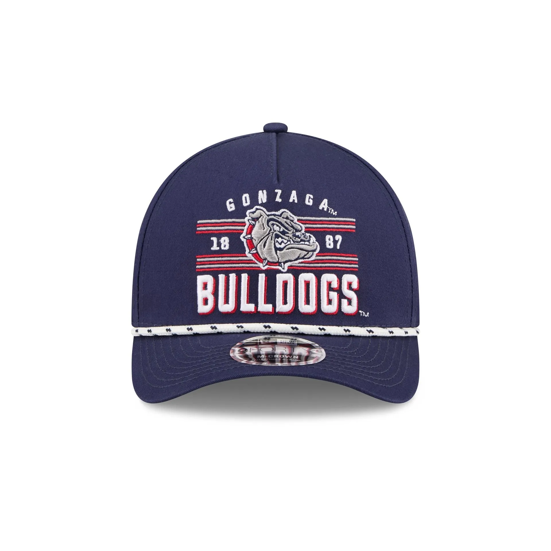 Gonzaga Bulldogs March Madness 9FORTY M-Crown A-Frame Snapback Hat sold by New Era product image thumbnail 2