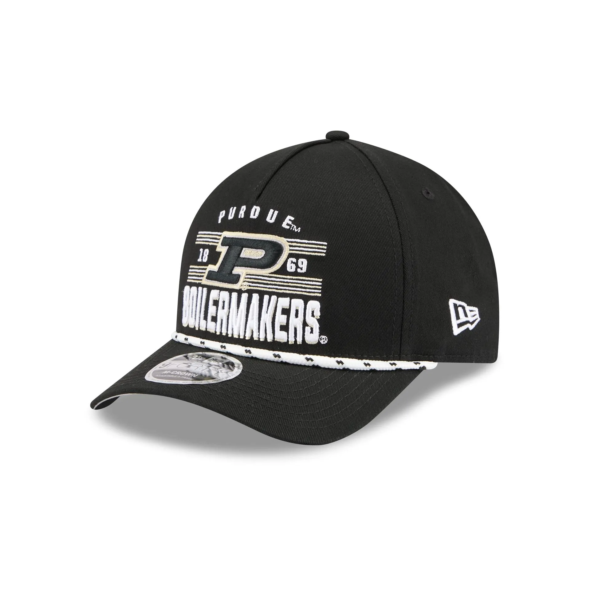 Purdue Boilermakers March Madness 9FORTY M-Crown A-Frame Snapback Hat sold by New Era product image thumbnail 3