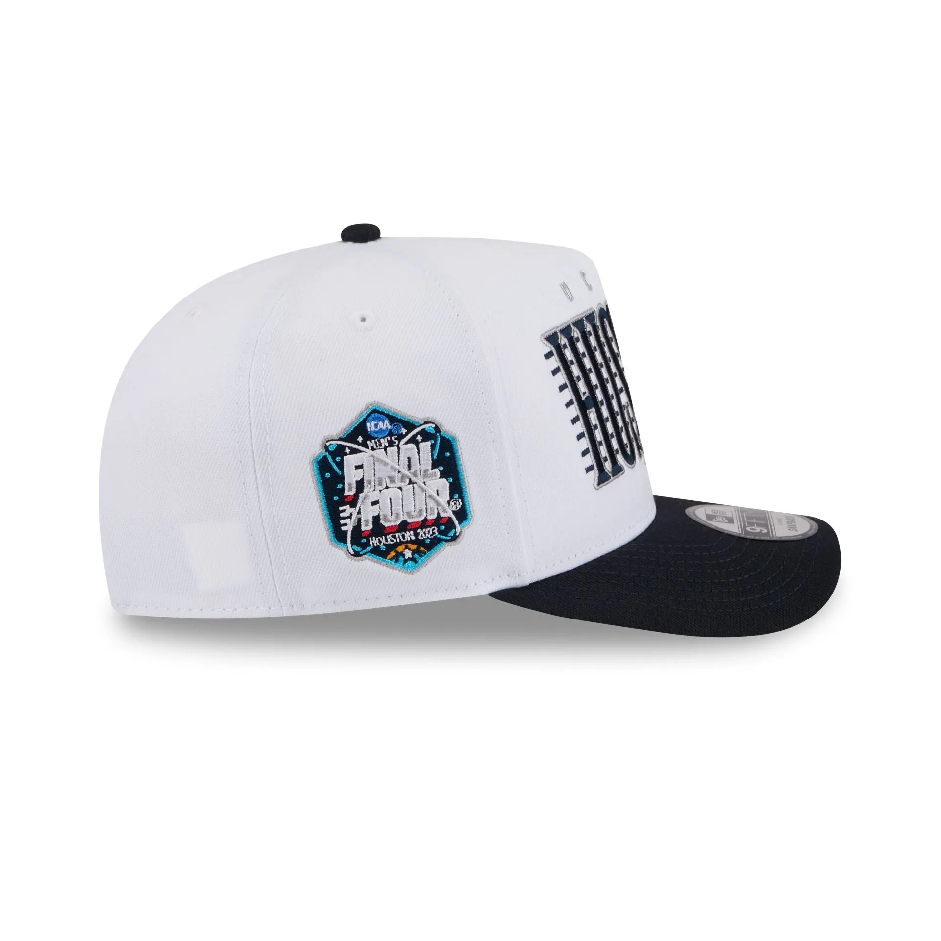 Connecticut Huskies March Madness White 9FIFTY A-Frame Snapback Hat sold by New Era product image thumbnail 4