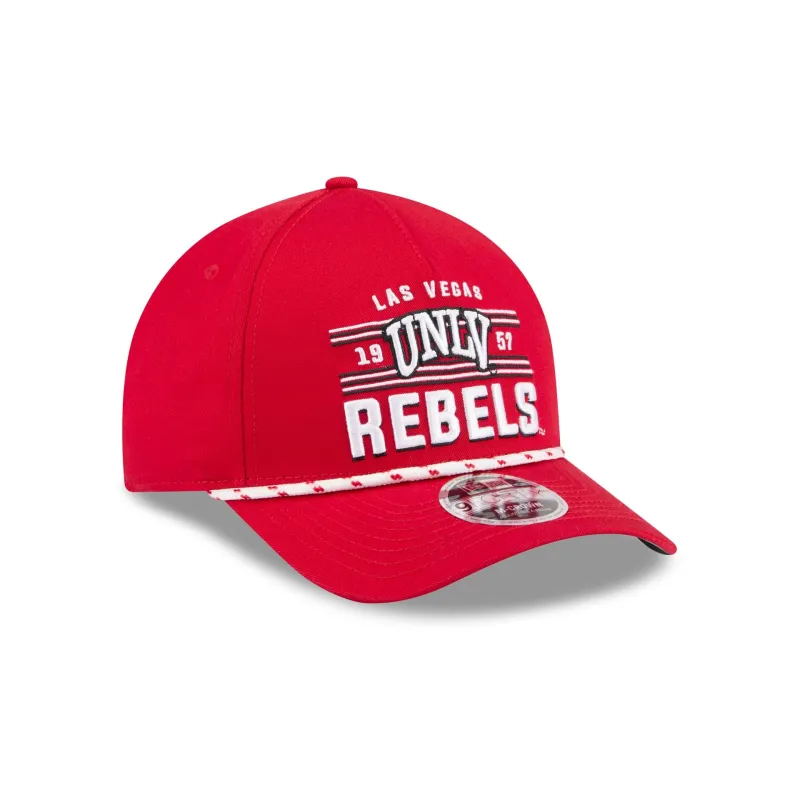UNLV Runnin' Rebels March Madness 9FORTY M-Crown A-Frame Snapback Hat made by New Era