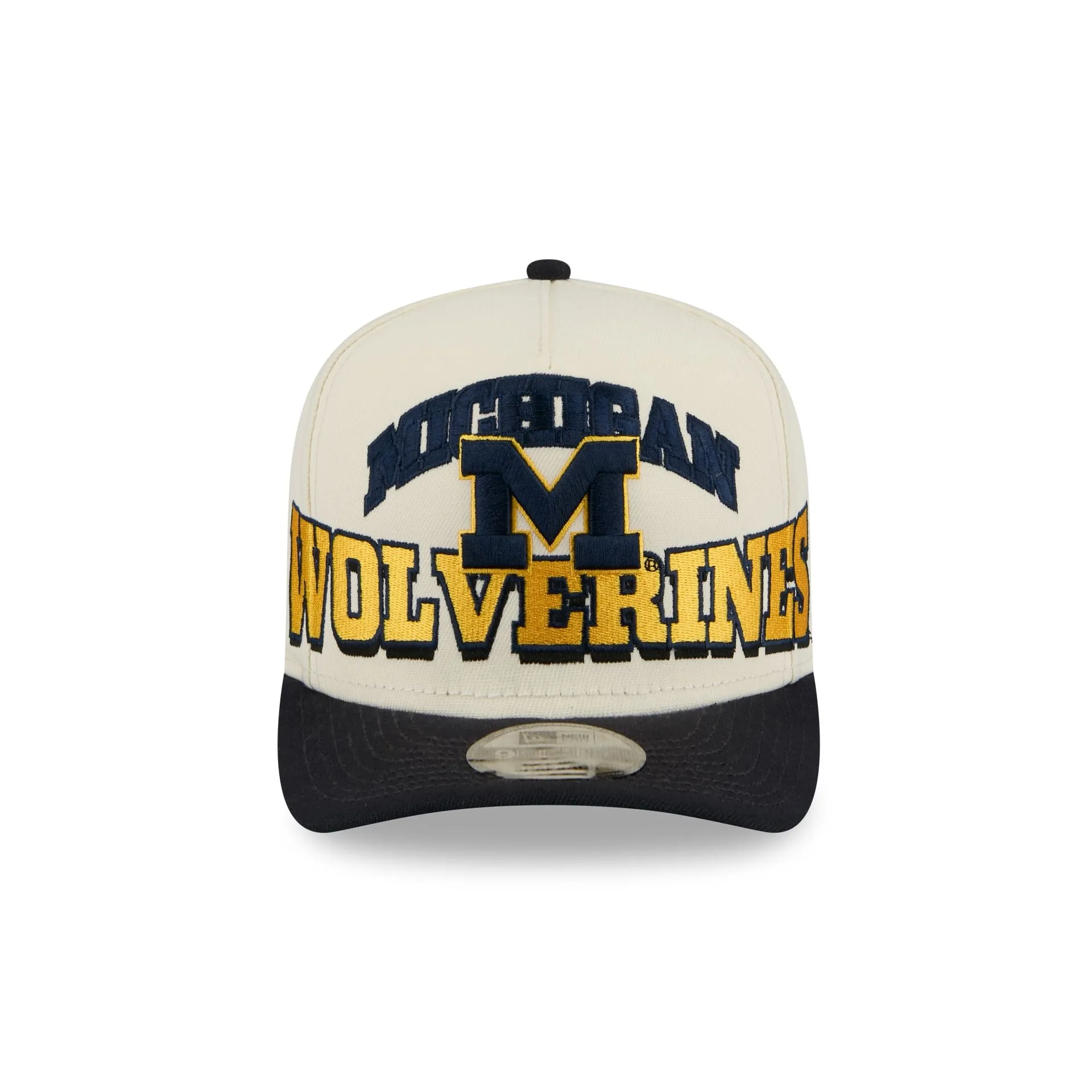 Michigan Wolverines March Madness Chrome 9FIFTY A-Frame Snapback Hat sold by New Era product image thumbnail 2
