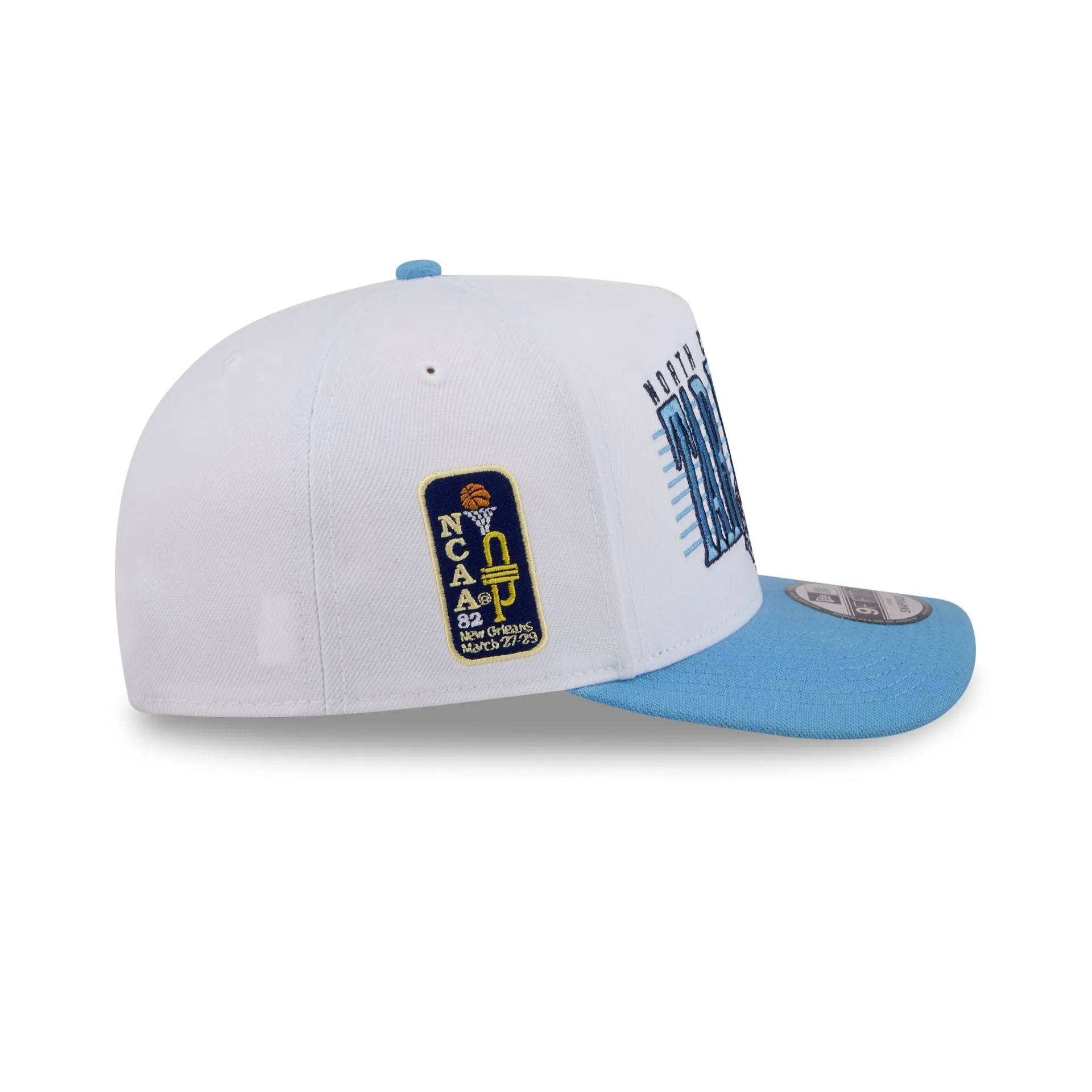 North Carolina Tar Heels March Madness College Vault White 9FIFTY A-Frame Snapback Hat sold by New Era product image thumbnail 4