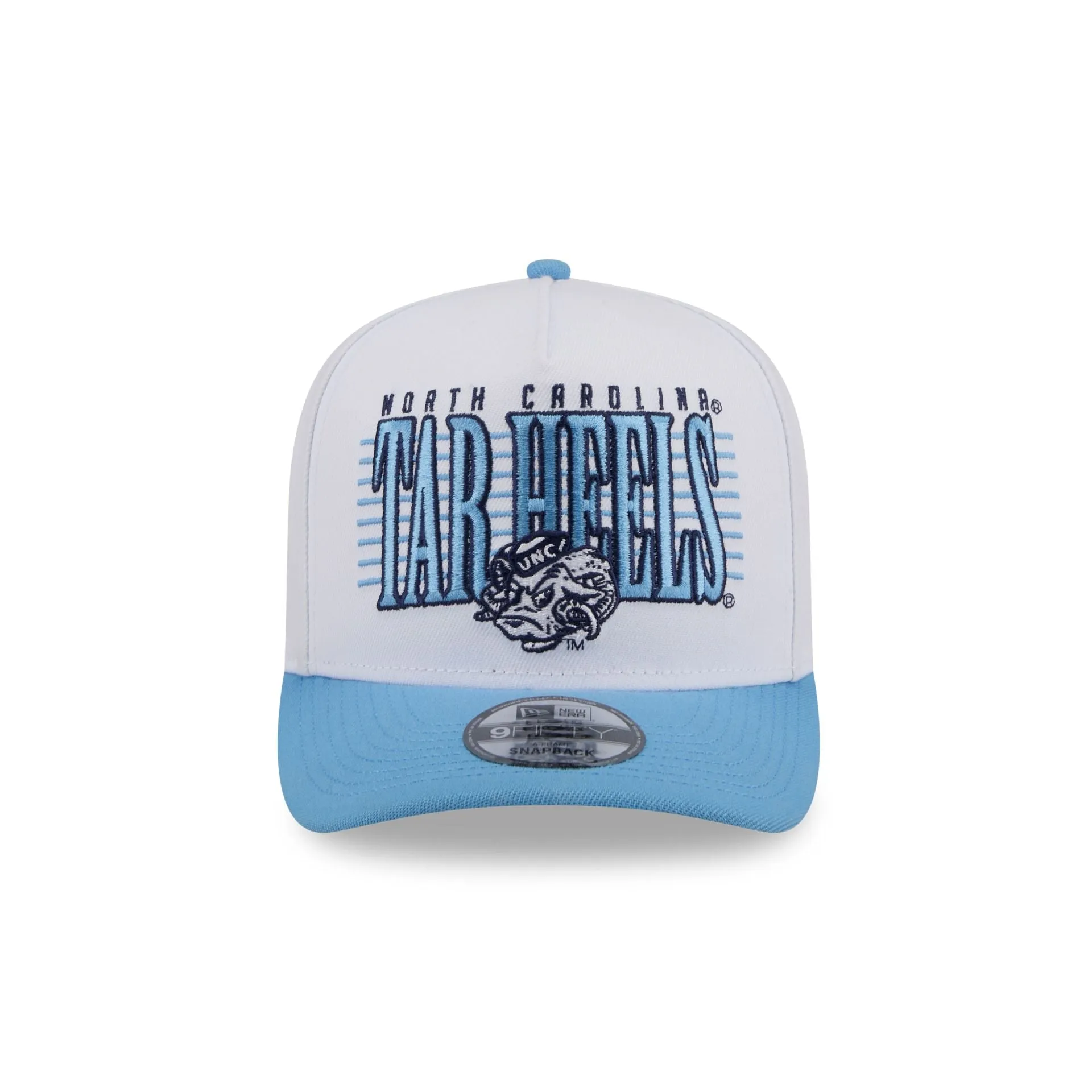 North Carolina Tar Heels March Madness College Vault White 9FIFTY A-Frame Snapback Hat sold by New Era product image thumbnail 2