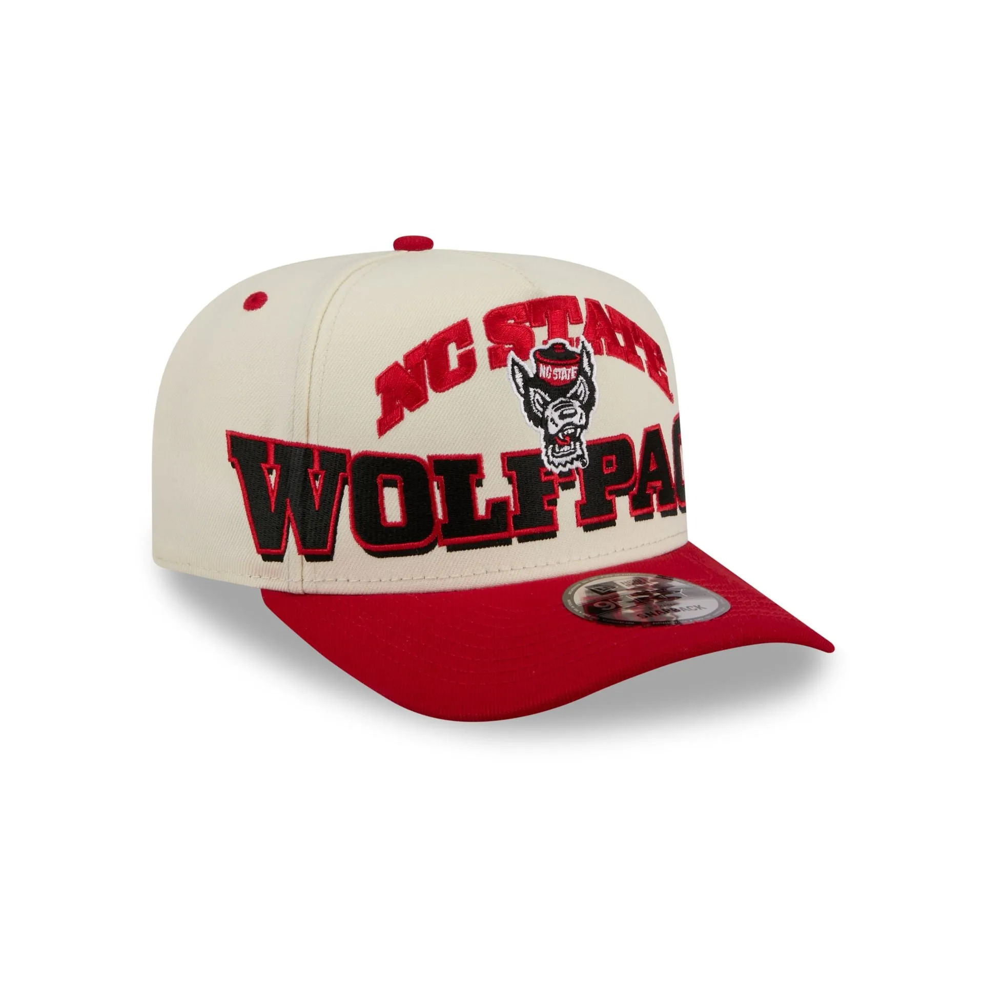 NC State Wolfpack March Madness Chrome 9FIFTY A-Frame Snapback Hat sold by New Era product image thumbnail 3