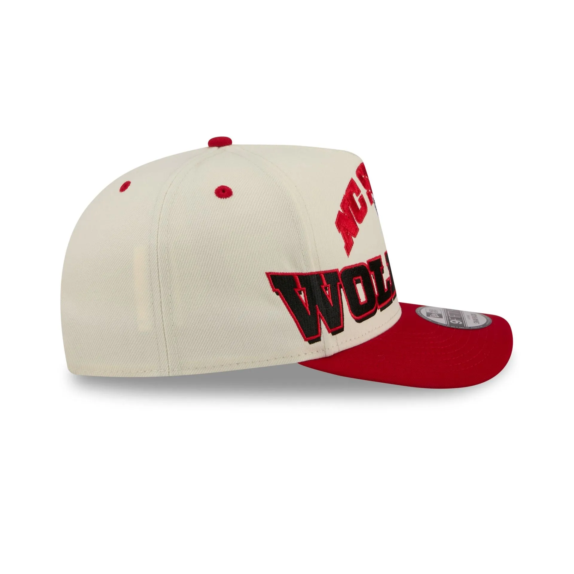 NC State Wolfpack March Madness Chrome 9FIFTY A-Frame Snapback Hat sold by New Era product image thumbnail 5