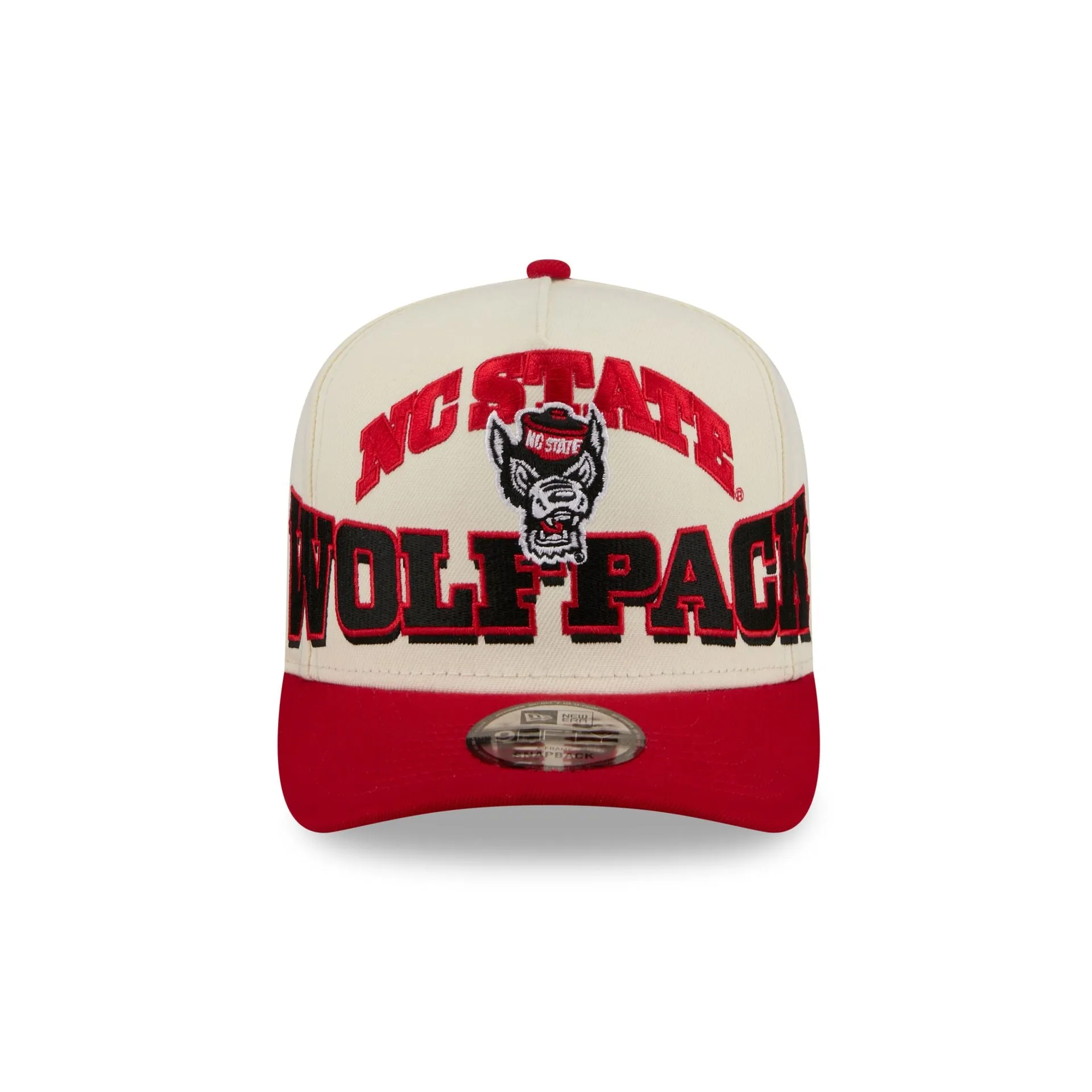 NC State Wolfpack March Madness Chrome 9FIFTY A-Frame Snapback Hat sold by New Era product image thumbnail 2