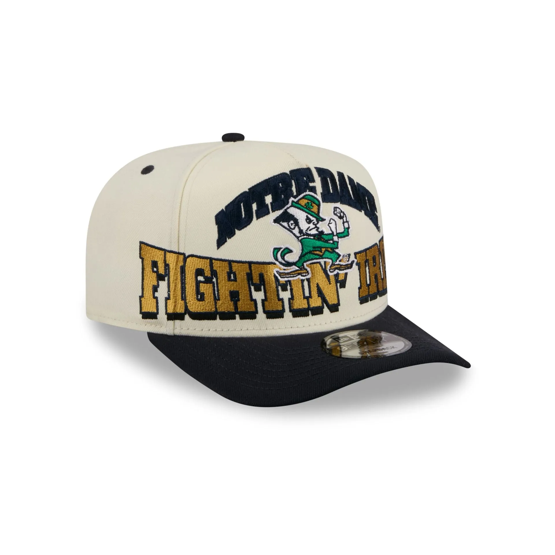 Notre Dame Fighting Irish March Madness Chrome 9FIFTY A-Frame Snapback Hat sold by New Era product image thumbnail 3