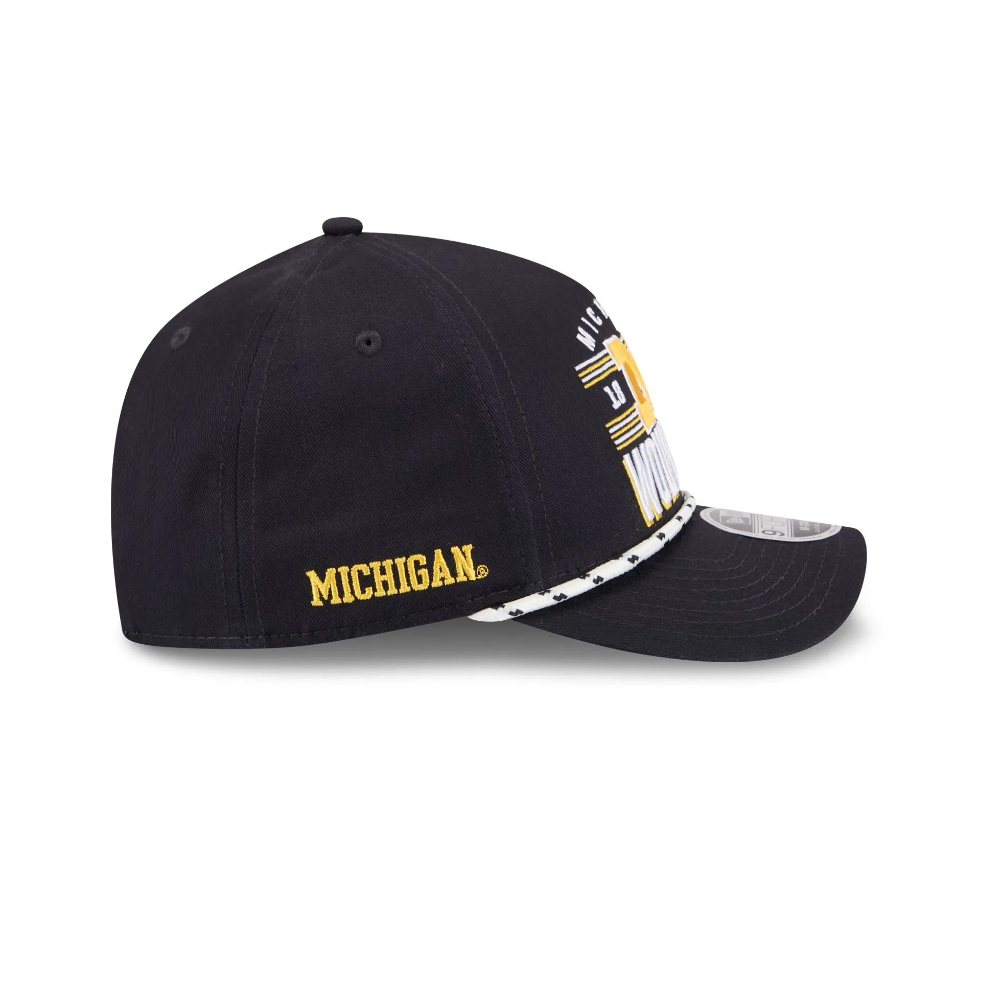 Michigan Wolverines March Madness 9FORTY M-Crown A-Frame Snapback Hat sold by New Era product image thumbnail 4