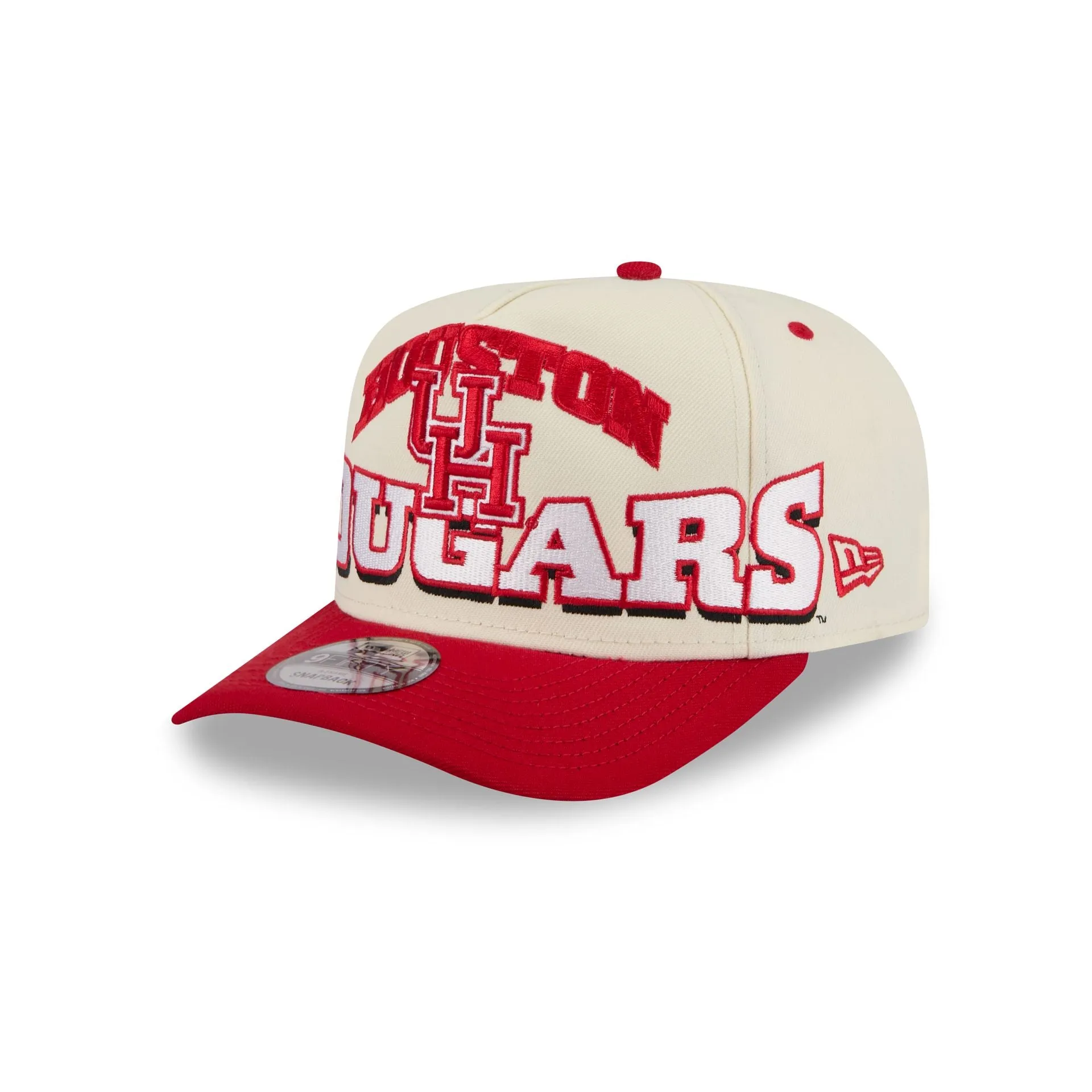 Houston Cougars March Madness Chrome 9FIFTY A-Frame Snapback Hat sold by New Era