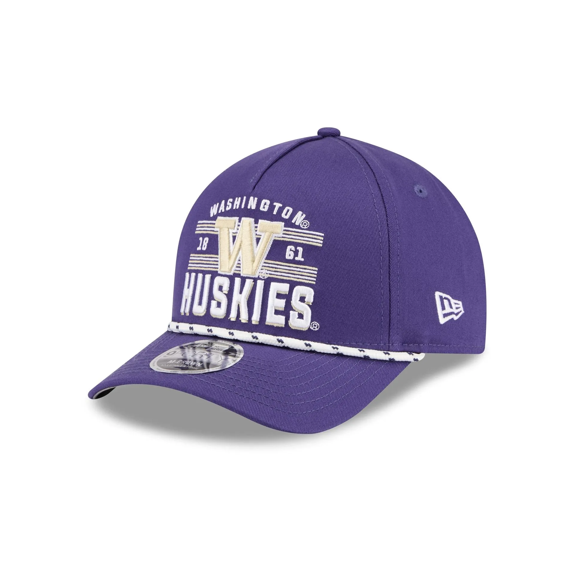 Washington Huskies March Madness 9FORTY M-Crown A-Frame Snapback Hat sold by New Era product image thumbnail 3