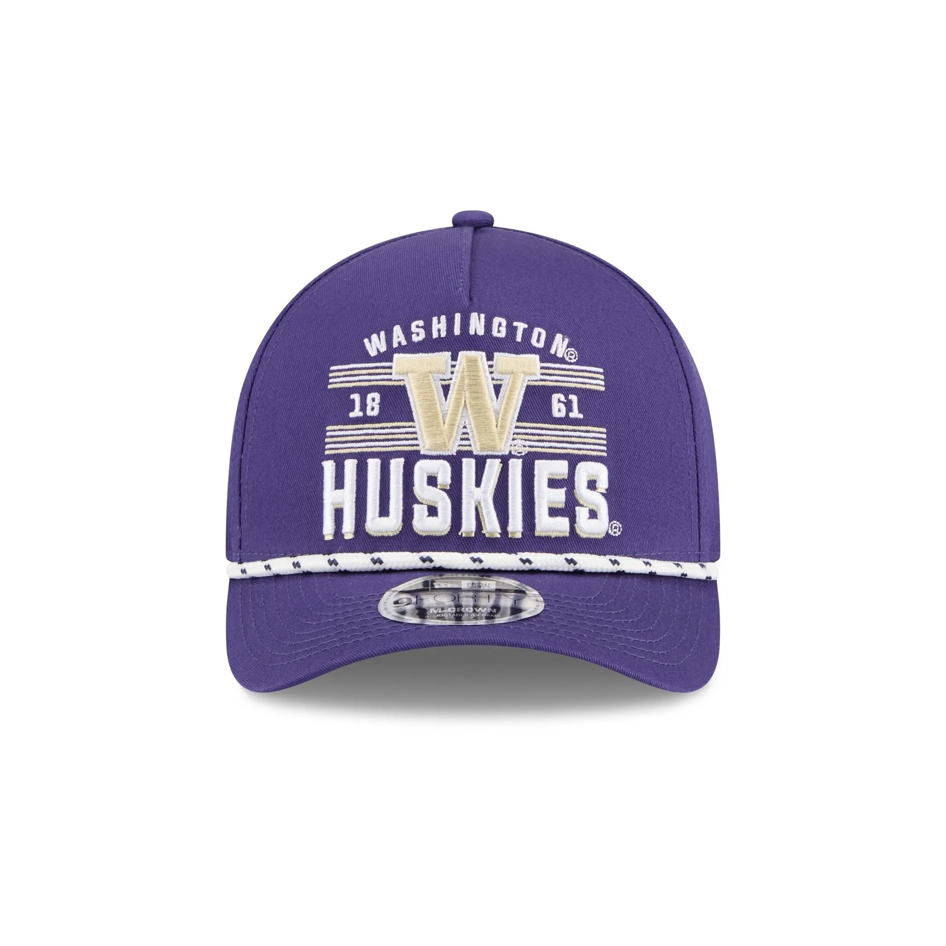 Washington Huskies March Madness 9FORTY M-Crown A-Frame Snapback Hat sold by New Era product image thumbnail 2