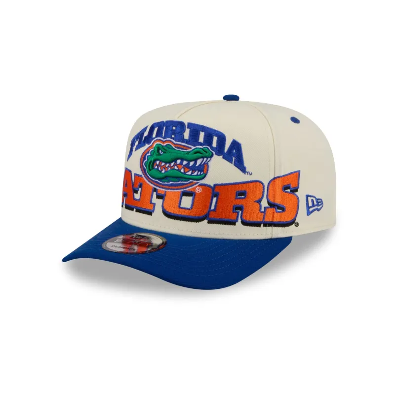 Florida Gators March Madness Chrome 9FIFTY A-Frame Snapback Hat made by New Era