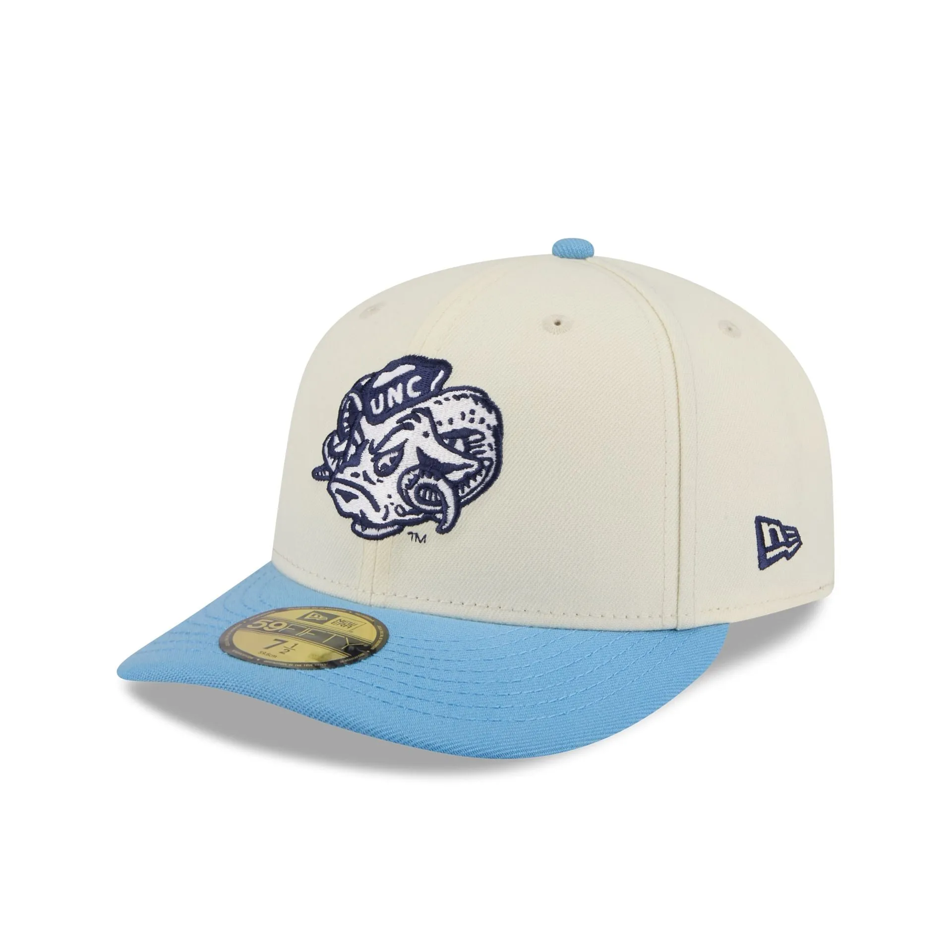 North Carolina Tar Heels 1982 March Madness College Vault Chrome 59FIFTY Fitted Hat sold by New Era product image thumbnail 3
