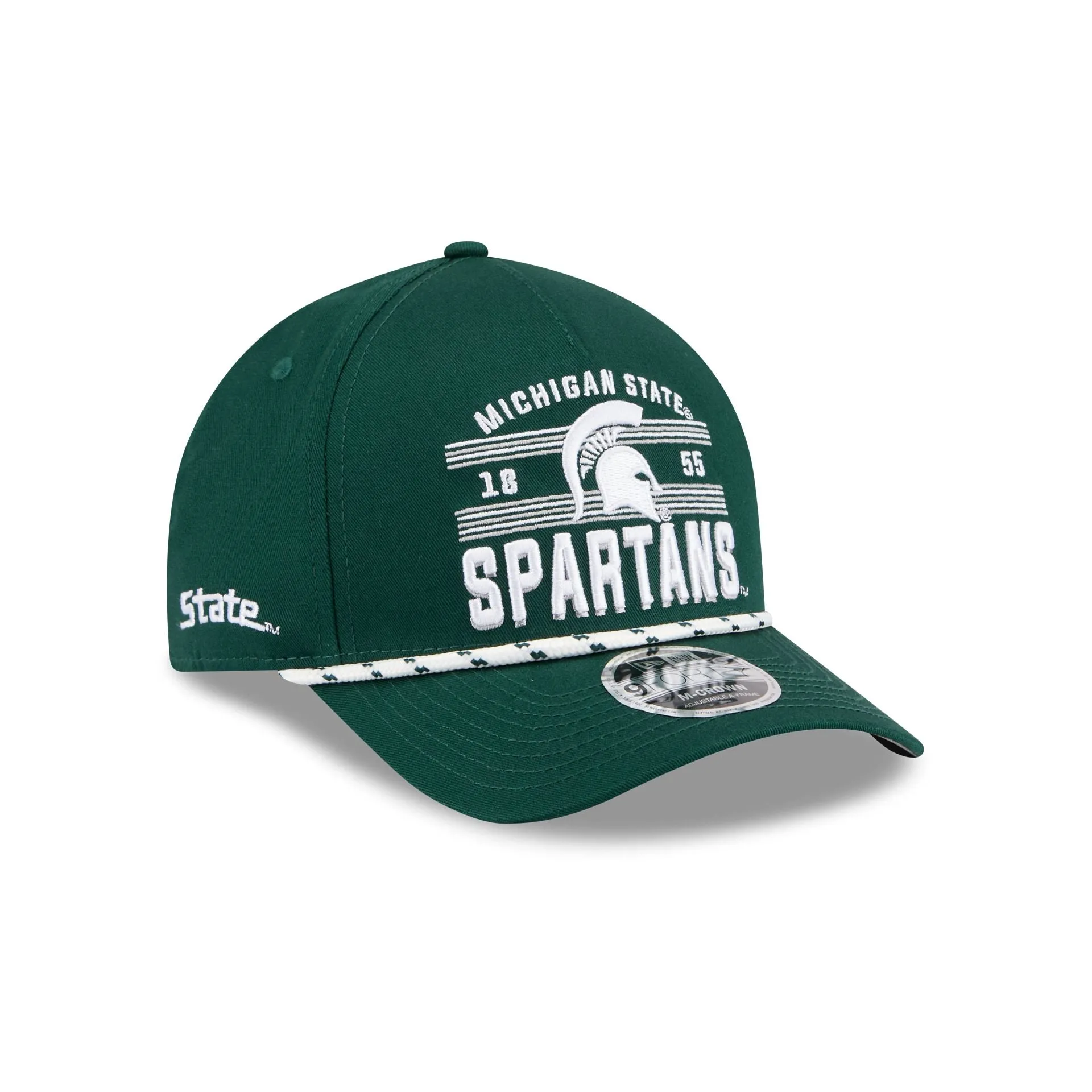 Michigan State Spartans March Madness 9FORTY M-Crown A-Frame Snapback Hat sold by New Era