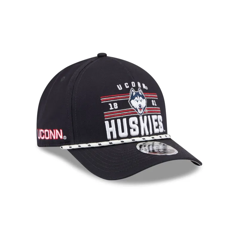 Connecticut Huskies March Madness 9FORTY M-Crown A-Frame Snapback Hat sold by New Era