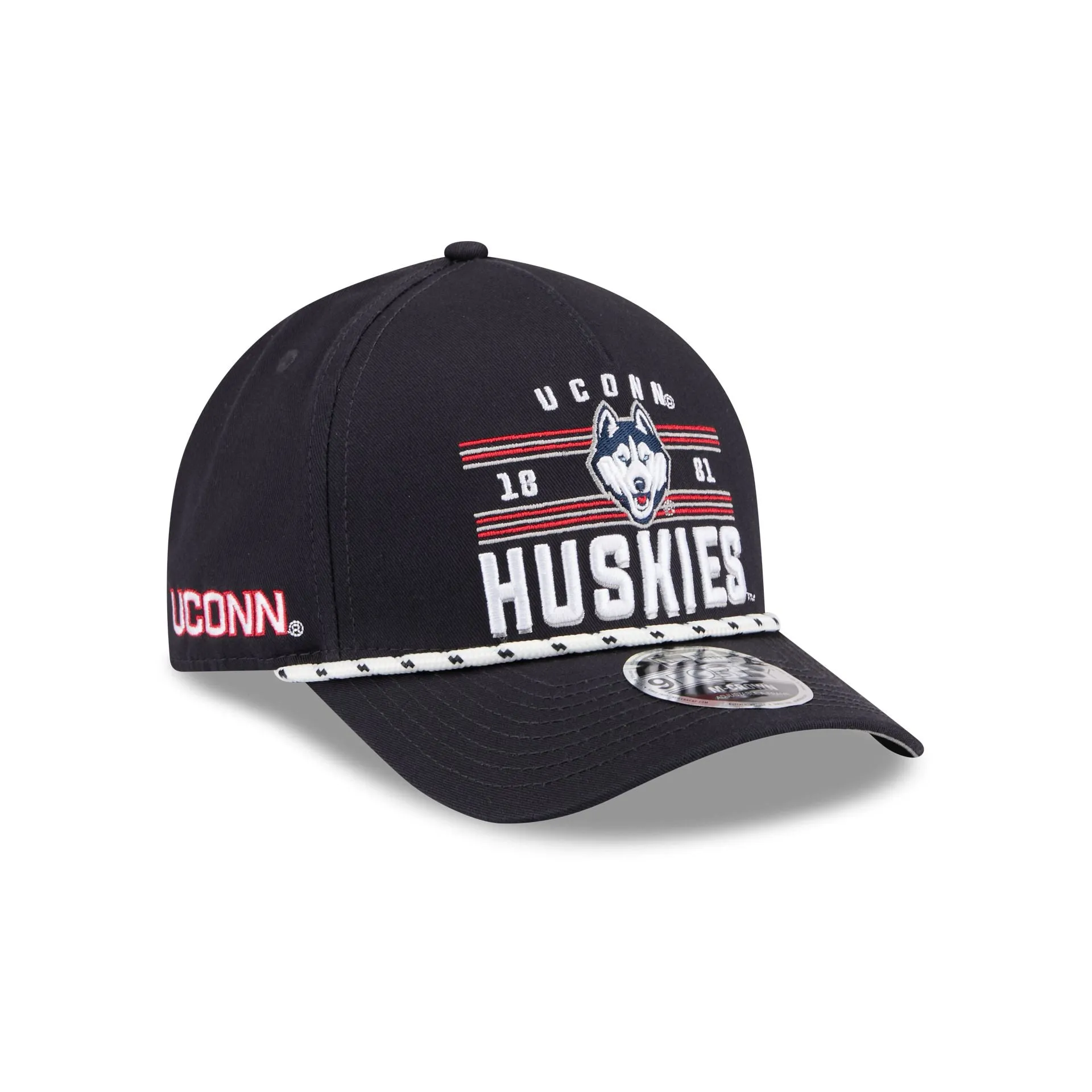 Connecticut Huskies March Madness 9FORTY M-Crown A-Frame Snapback Hat sold by New Era