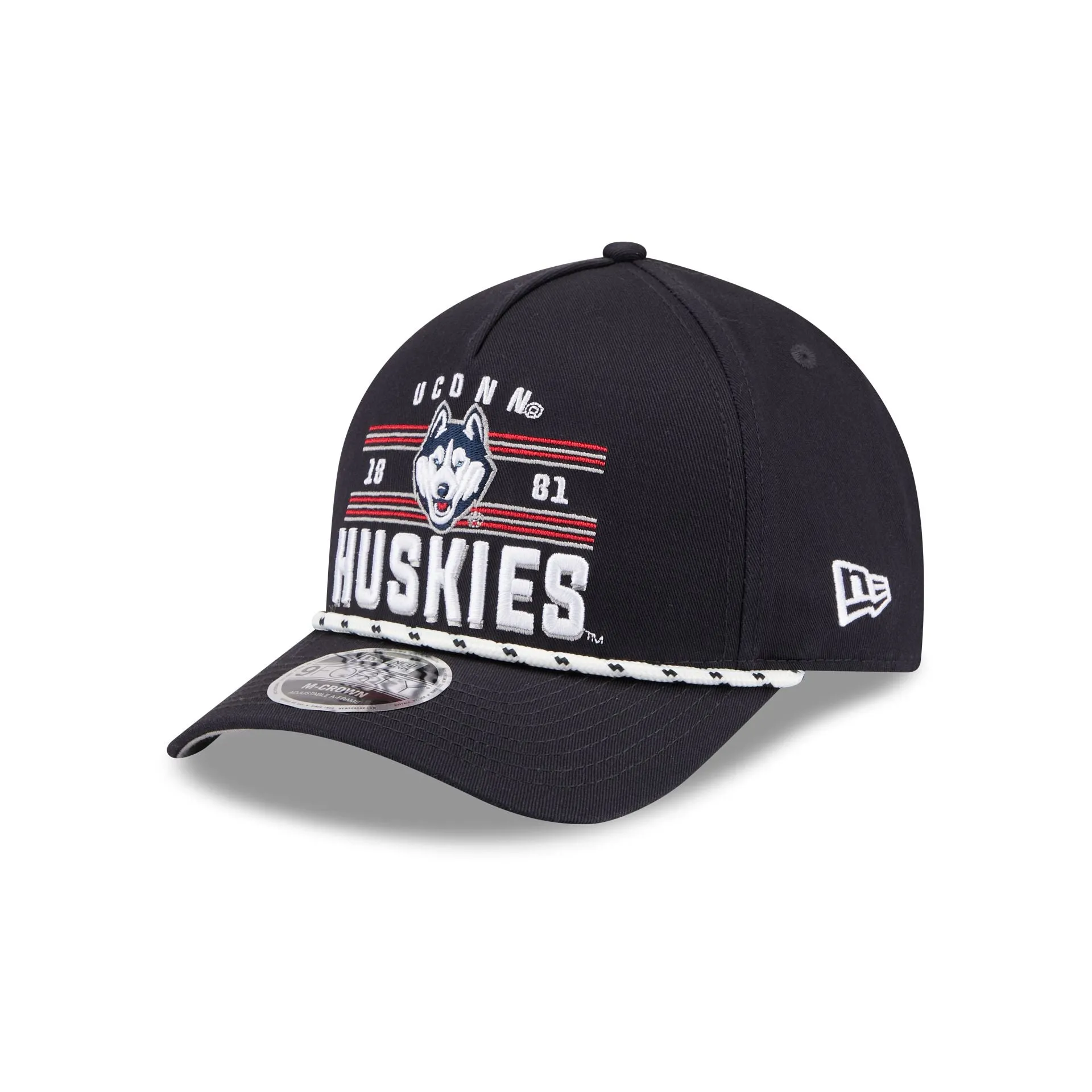 Connecticut Huskies March Madness 9FORTY M-Crown A-Frame Snapback Hat sold by New Era product image thumbnail 3