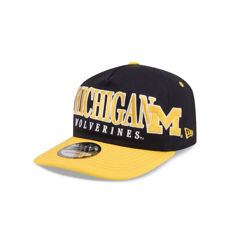 Michigan Wolverines March Madness 19TWENTY Snapback Hat sold by New Era