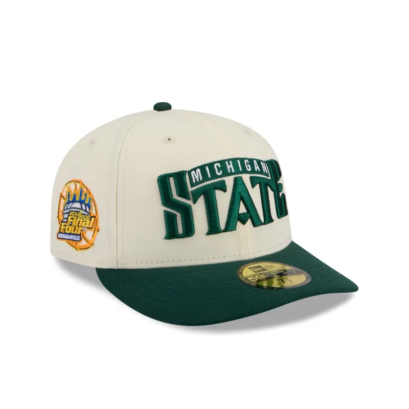 Michigan State Spartans 2000 March Madness College Vault 59FIFTY Fitted Hat made by New Era