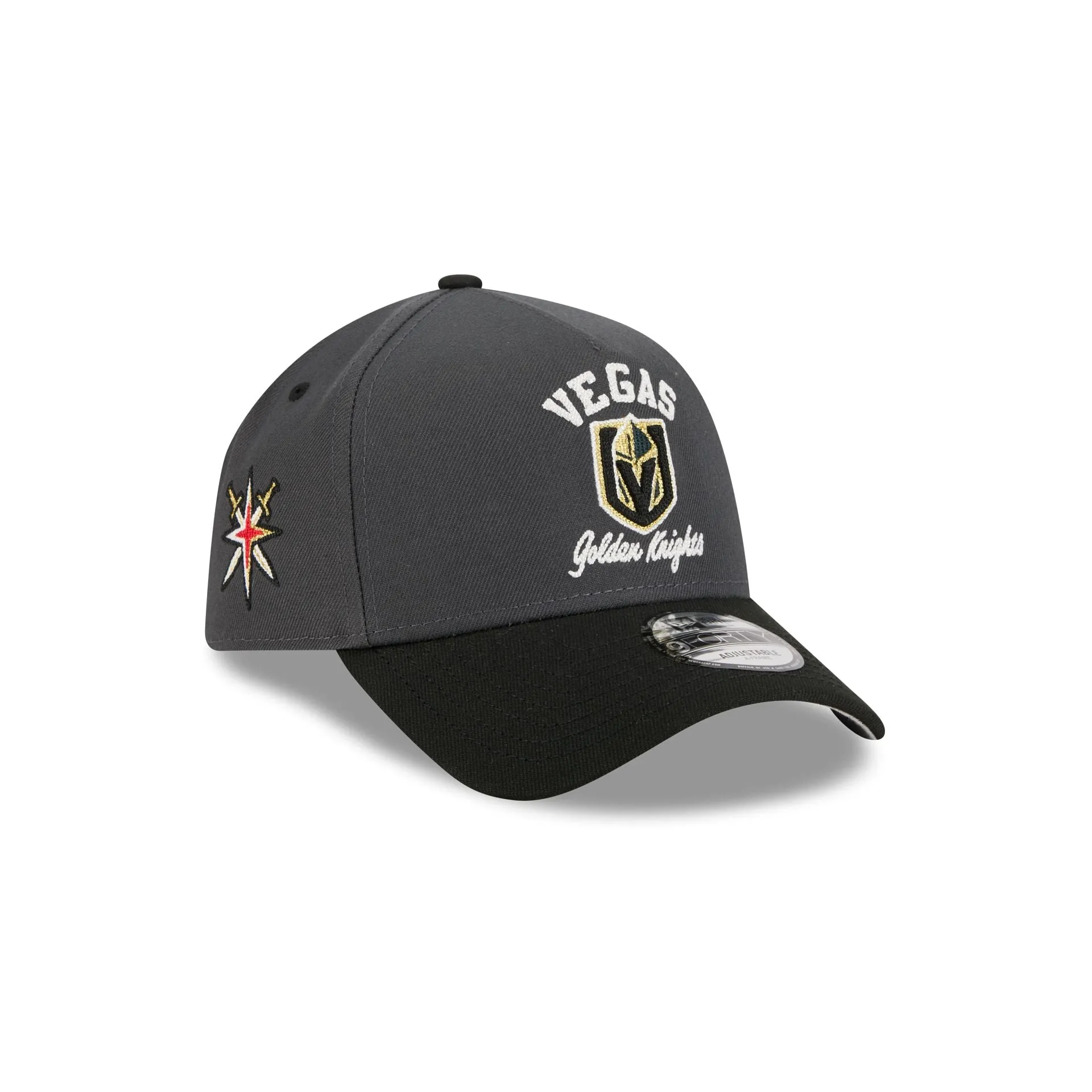 Vegas Golden Knights Arched 9FORTY A-Frame Snapback Hat sold by New Era