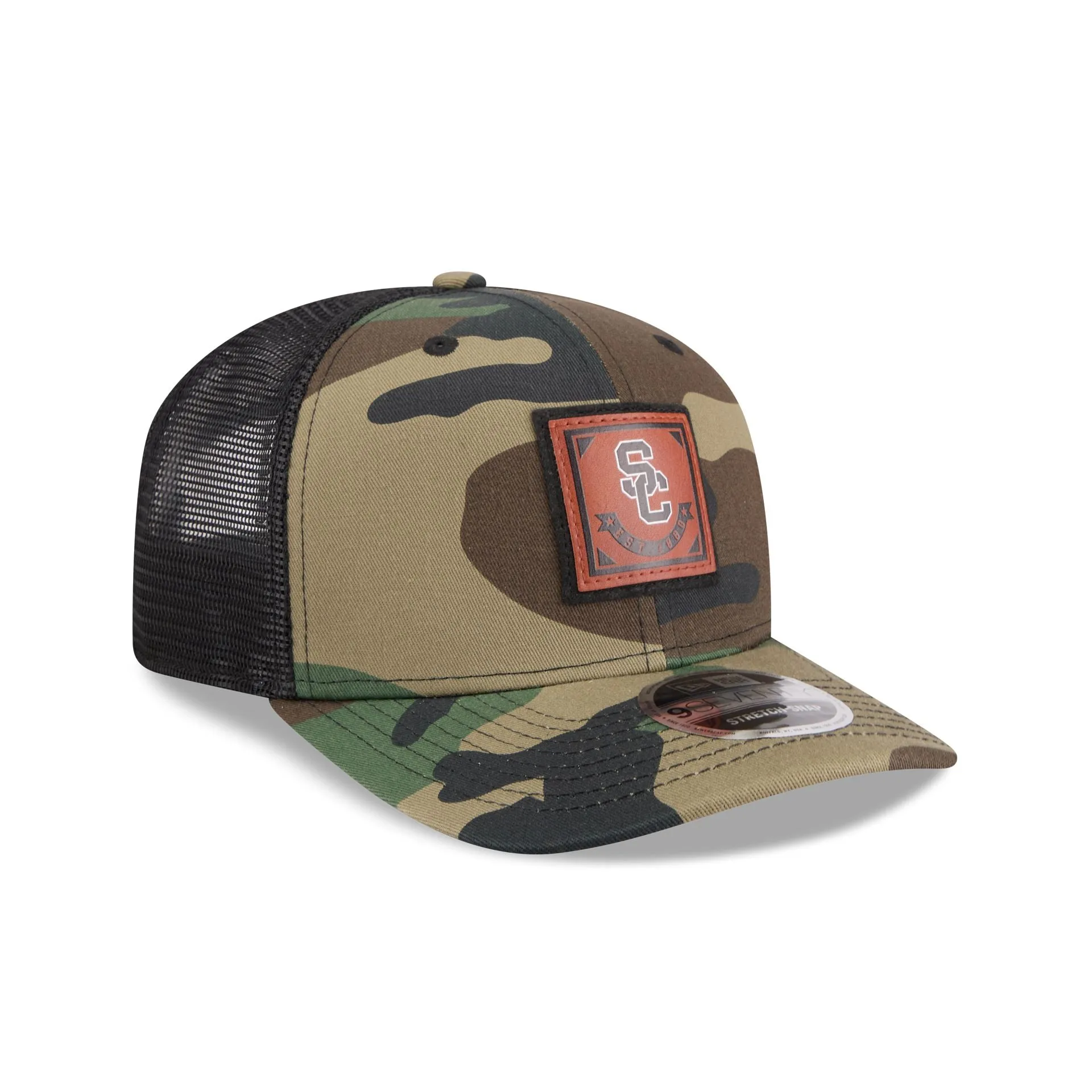 USC Trojans Camo Canvas 9SEVENTY Trucker Hat sold by New Era product image thumbnail 3