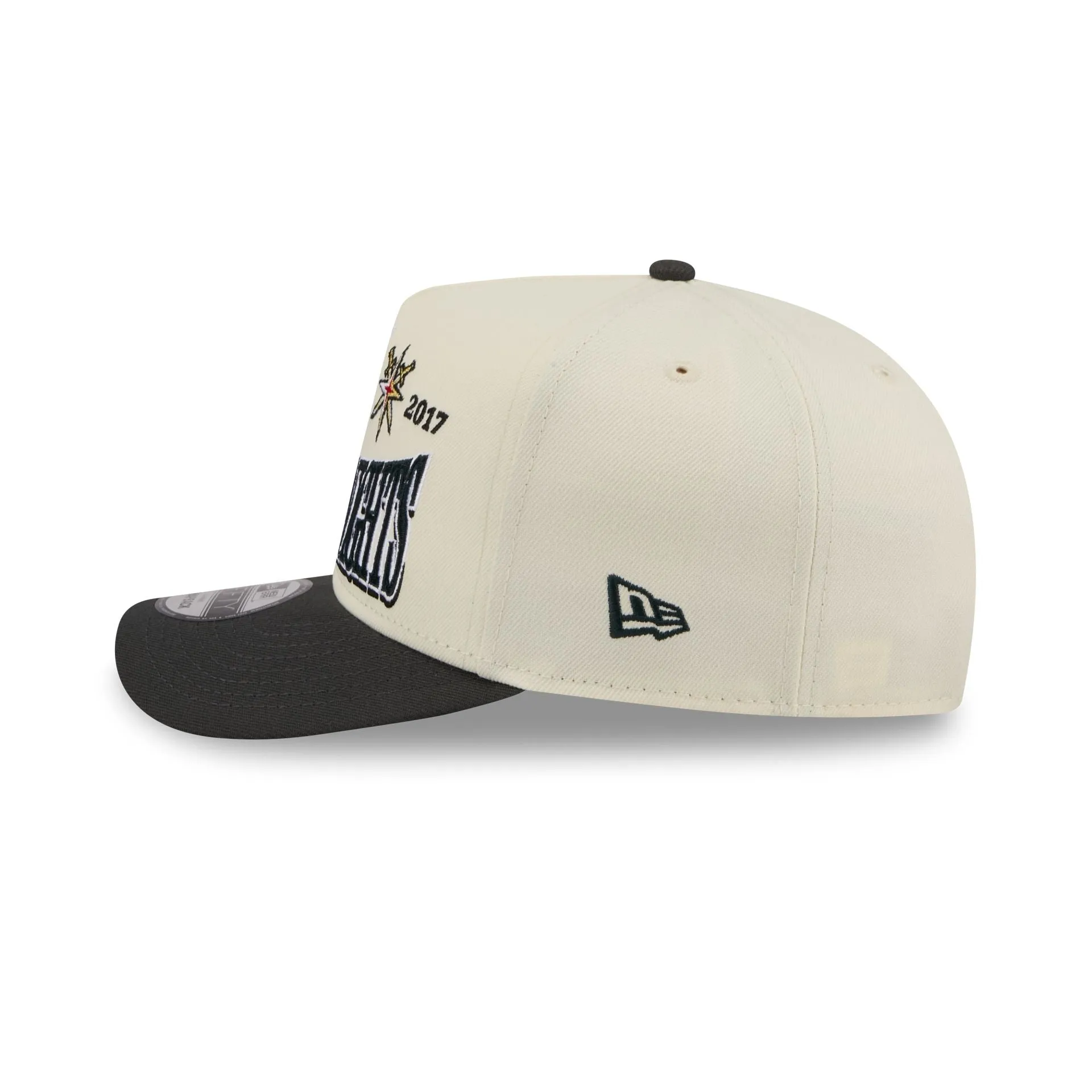 Vegas Golden Knights Three Hit Chrome White 9FIFTY A-Frame Snapback Hat sold by New Era product image thumbnail 4