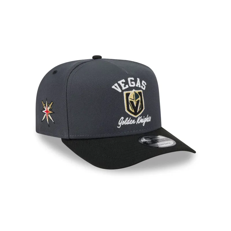 Vegas Golden Knights Arched 9FIFTY A-Frame Snapback Hat sold by New Era