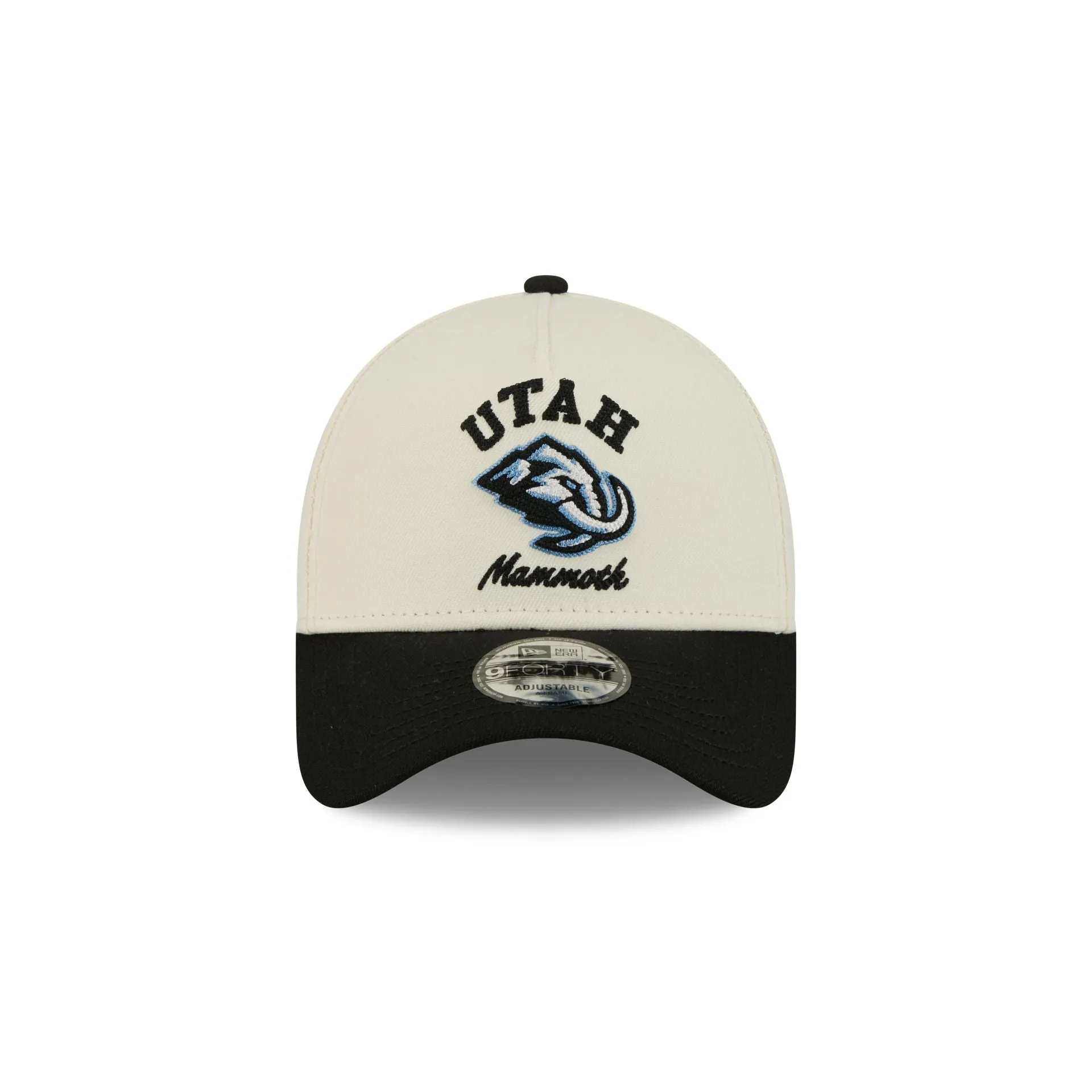 Utah Mammoth Chrome White Arched 9FORTY A-Frame Snapback Hat sold by New Era product image thumbnail 2