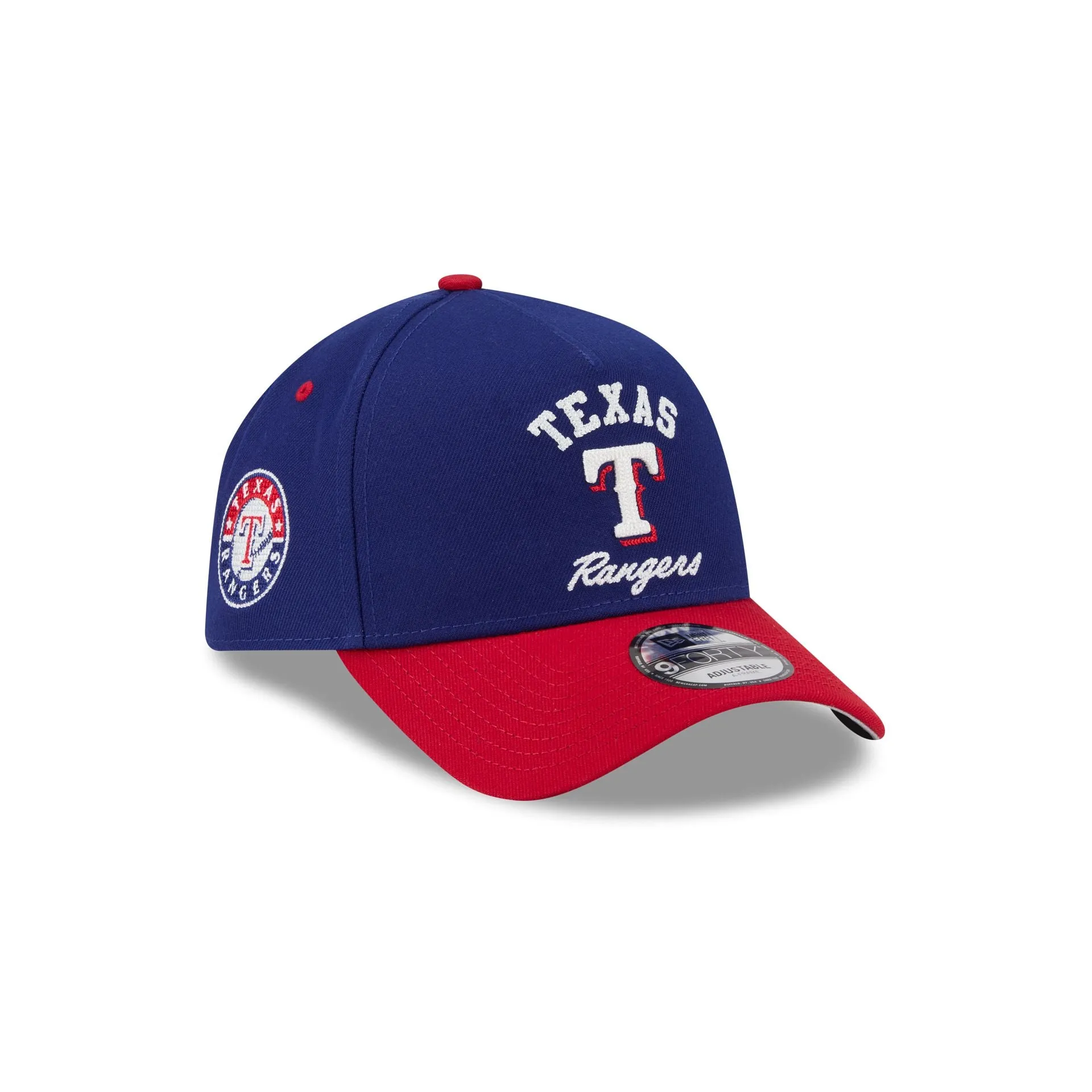 Texas Rangers Arched 9FORTY A-Frame Snapback Hat sold by New Era