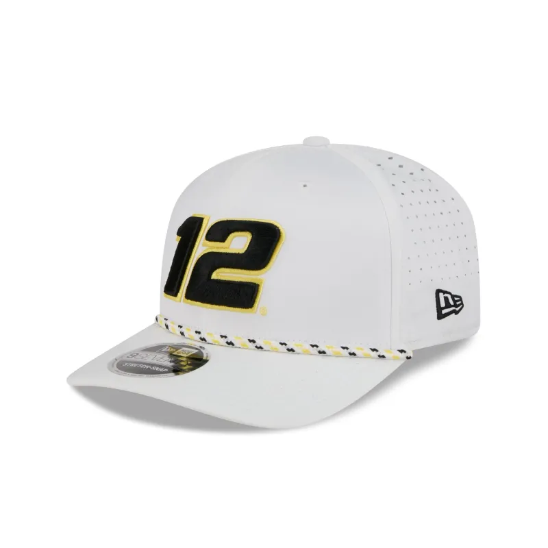 Team Penske Optic White Performance Rope 9SEVENTY Stretch-Snap Hat made by New Era