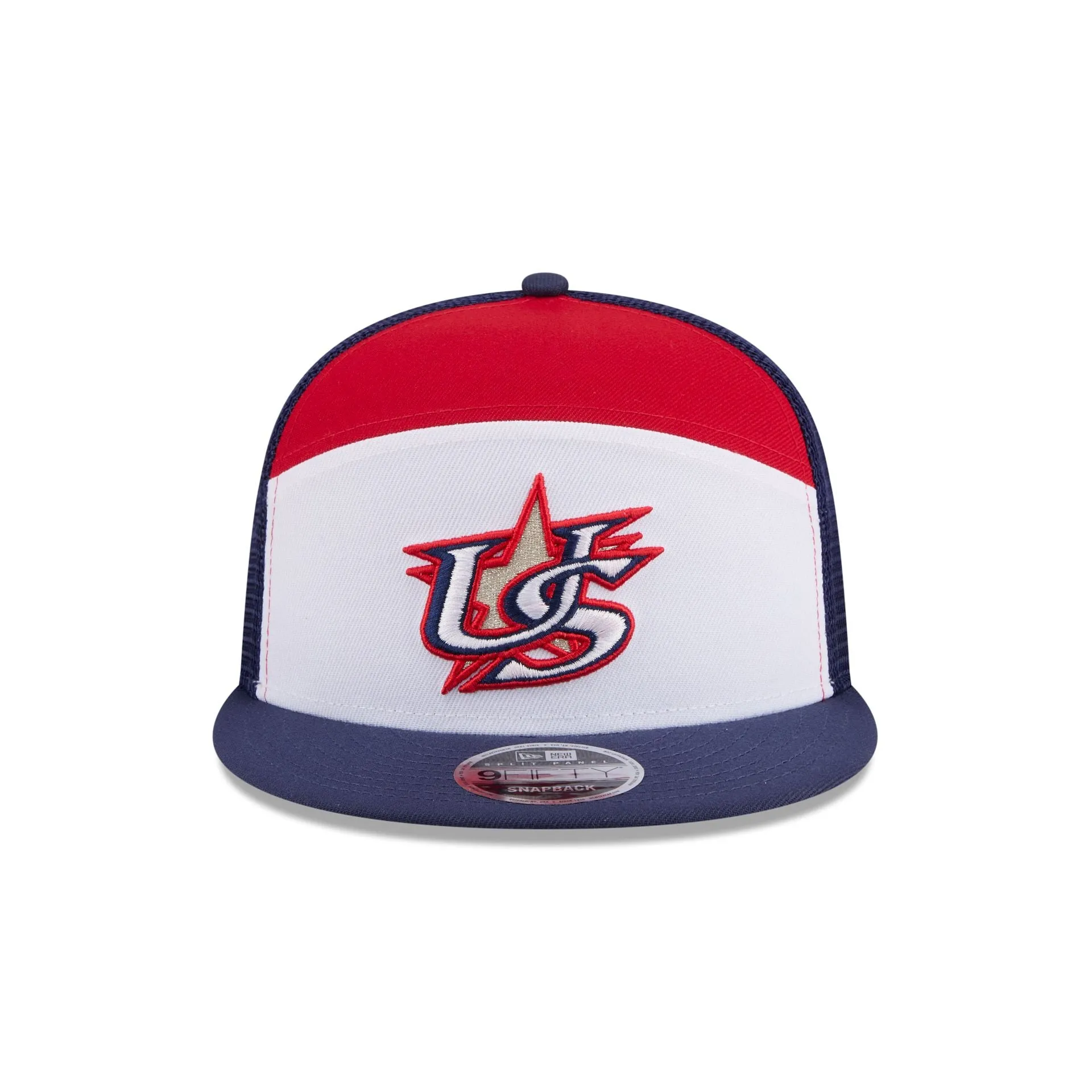 USA Block Split Panel 9FIFTY Trucker Hat sold by New Era product image thumbnail 2