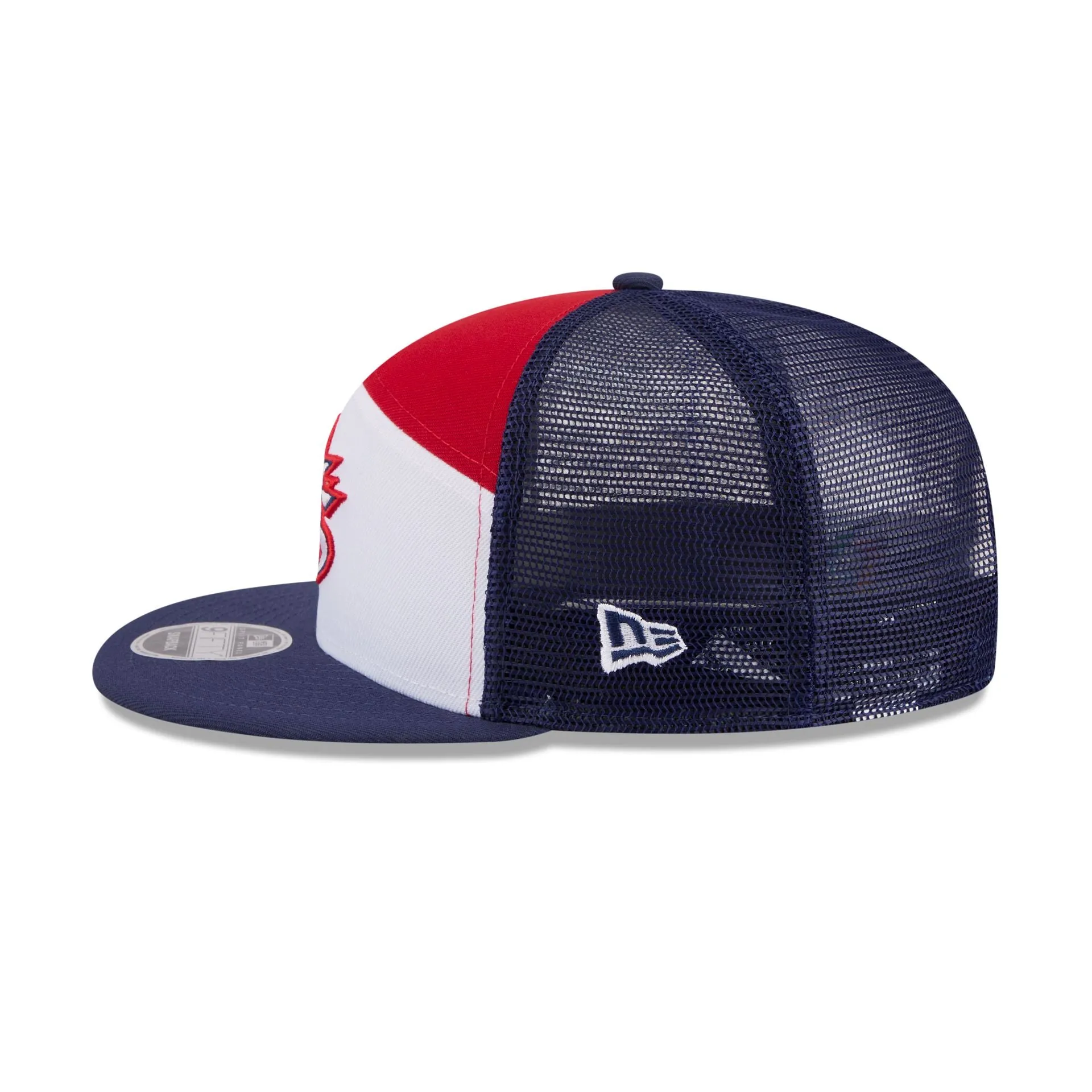USA Block Split Panel 9FIFTY Trucker Hat sold by New Era product image thumbnail 4